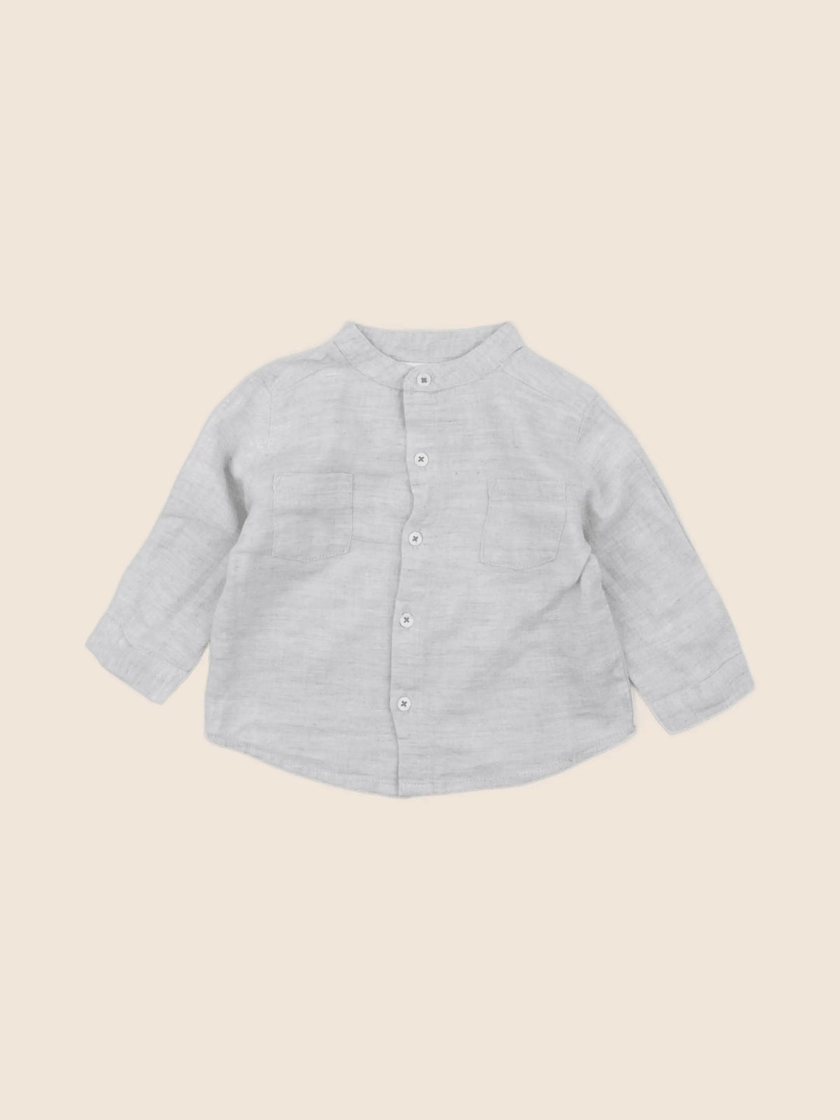 Boutchou - chemise gris - 6 mois