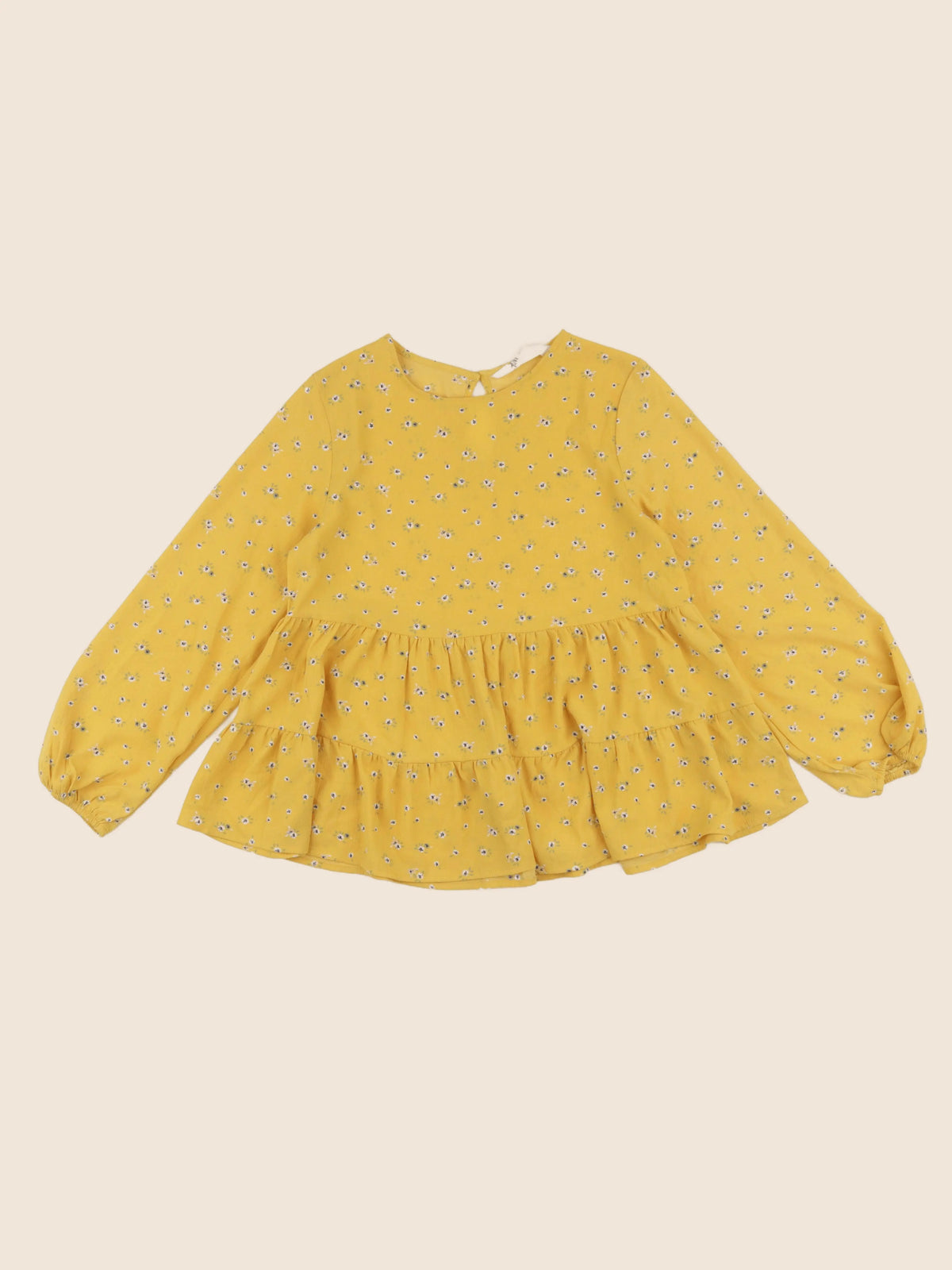 H&M - blouse jaune - 12 ans