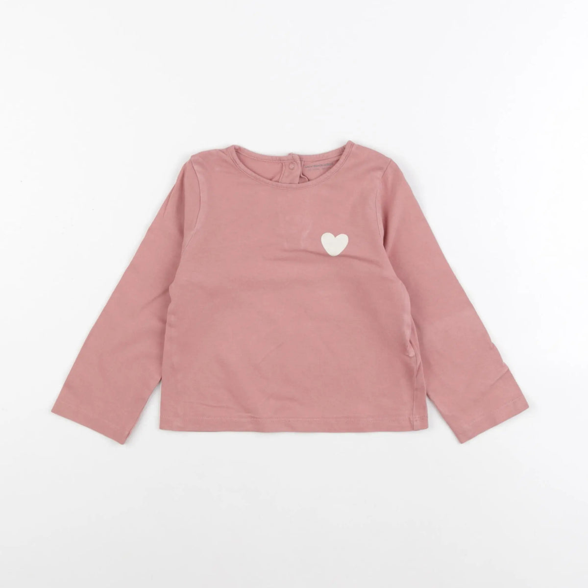 Vertbaudet - tee-shirt rose - 24 mois