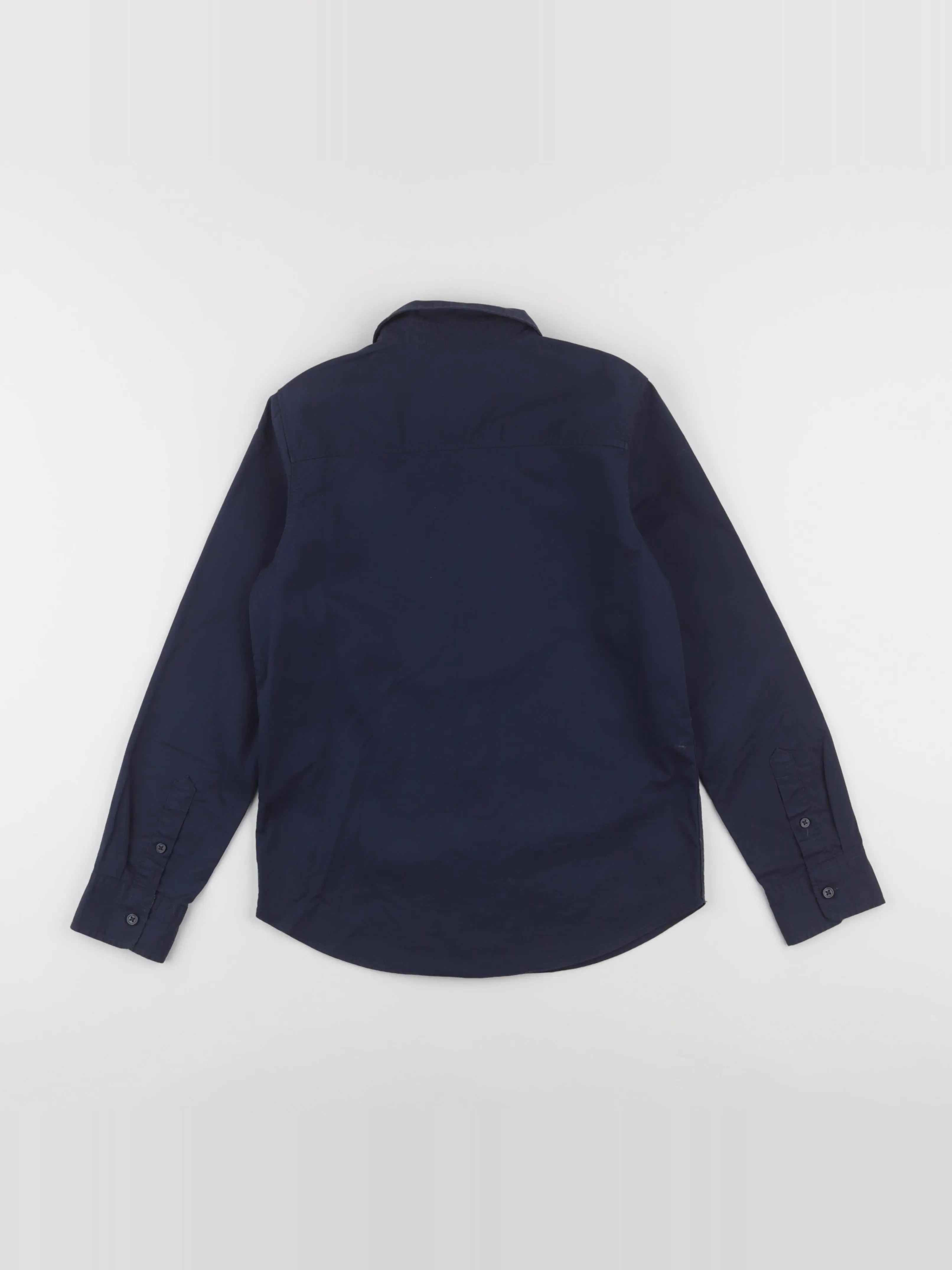 H&M - chemise bleu - 8/9 ans