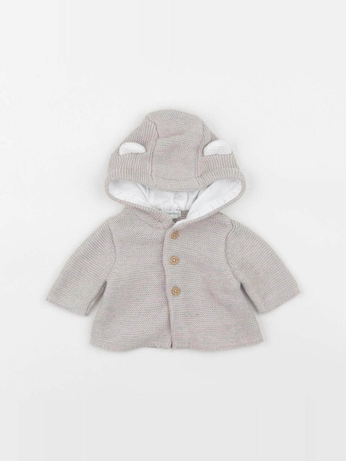 Vertbaudet - gilet beige - Prématuré