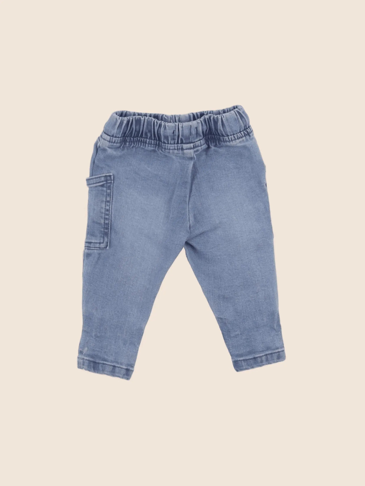 Vertbaudet - jean bleu - 3 mois