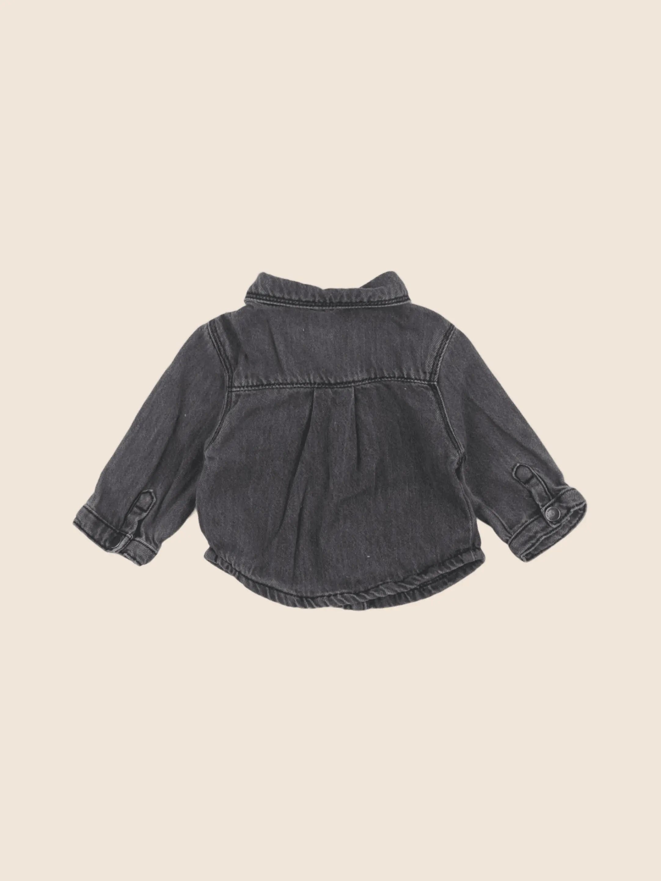 Vertbaudet - veste noir - 3 mois