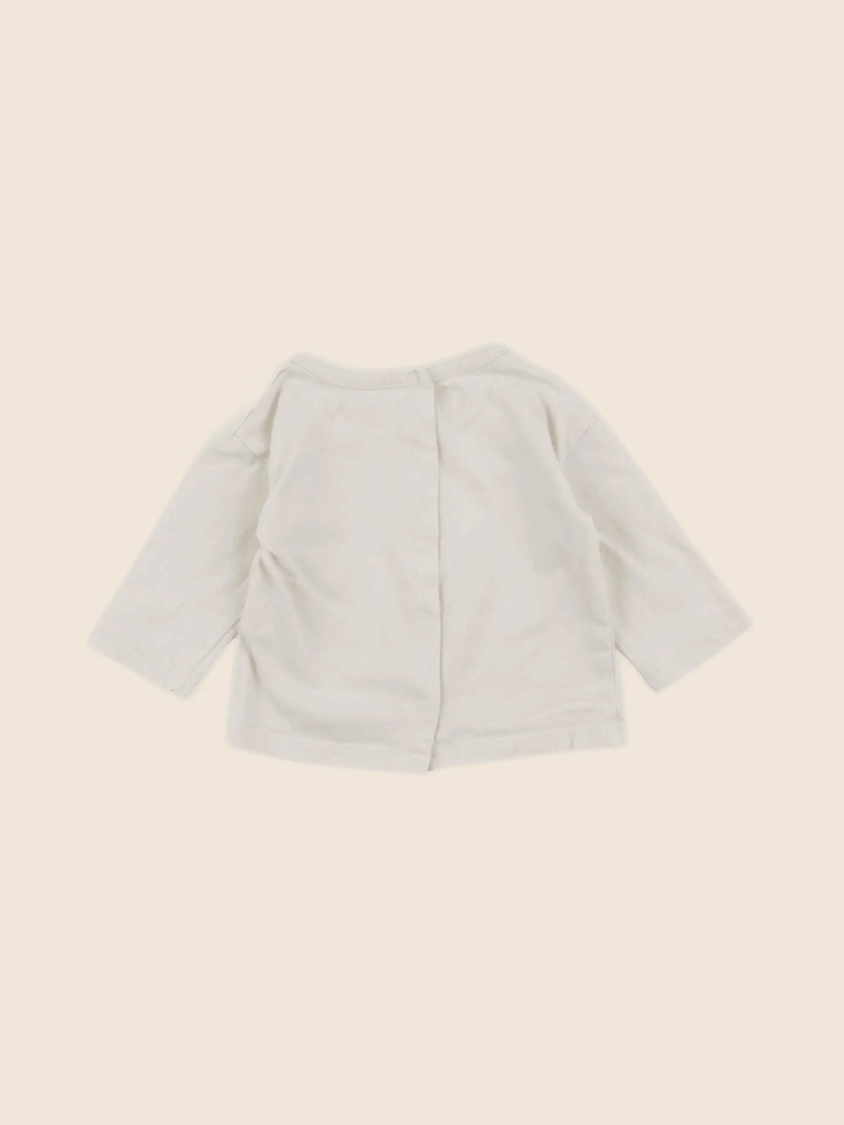 Vertbaudet - tee-shirt beige - 3 mois