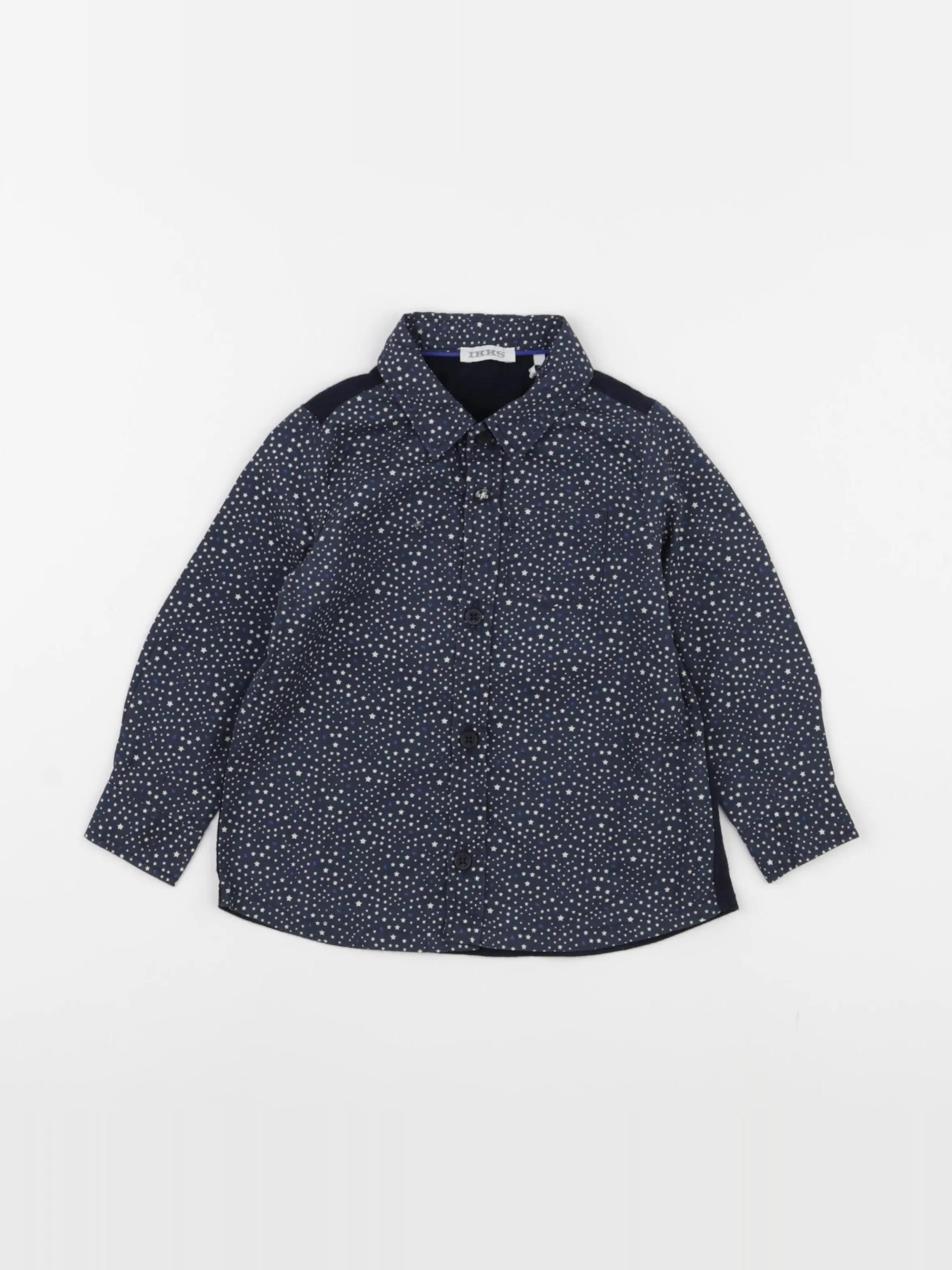 IKKS - chemise bleu - 18 mois