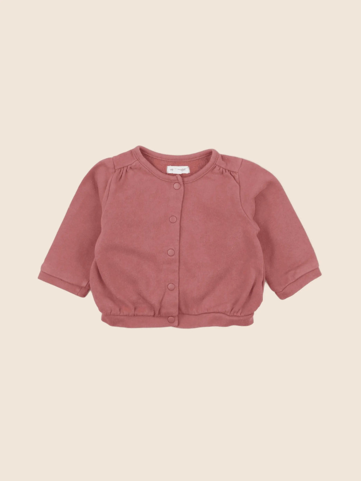 Vertbaudet - sweat rose - 6 mois