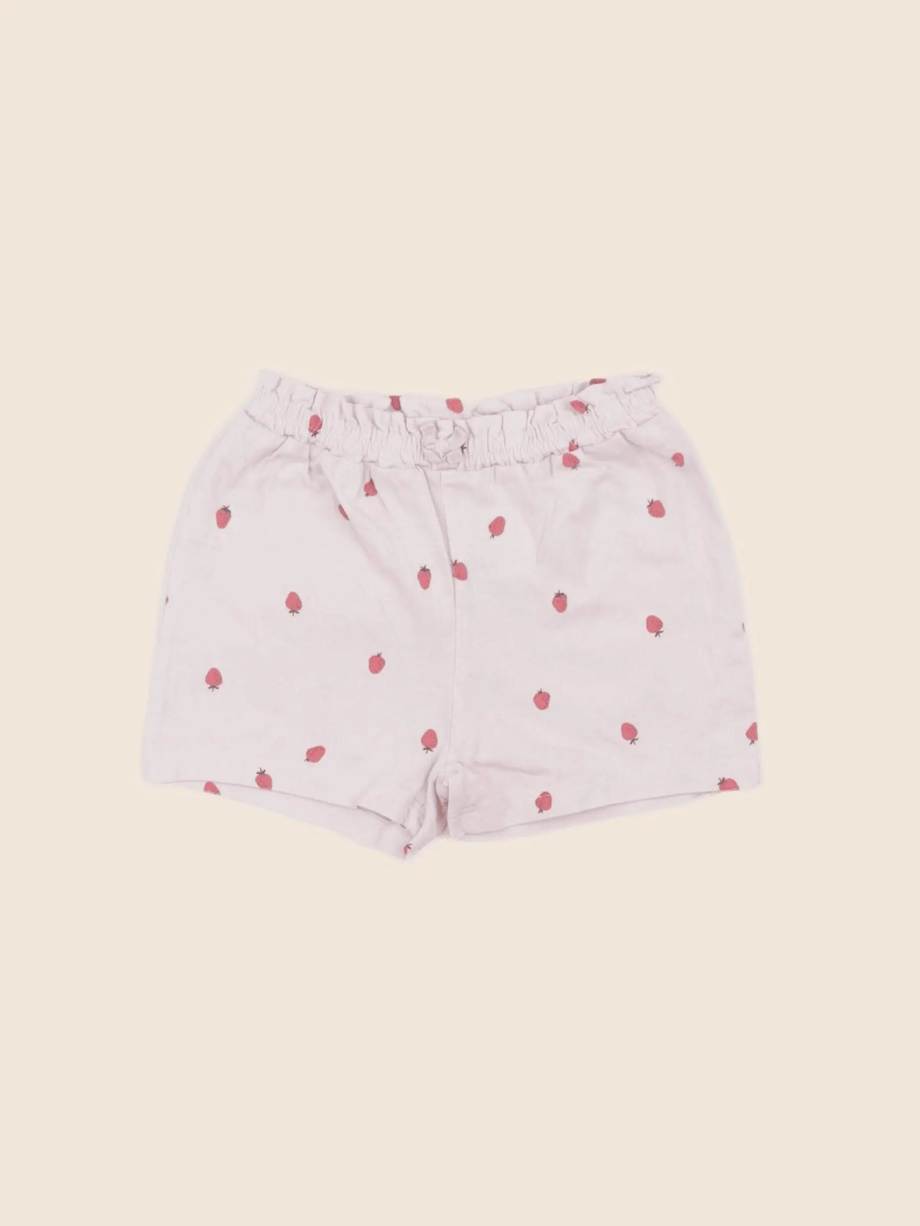 H&M - short rose - 12/18 mois