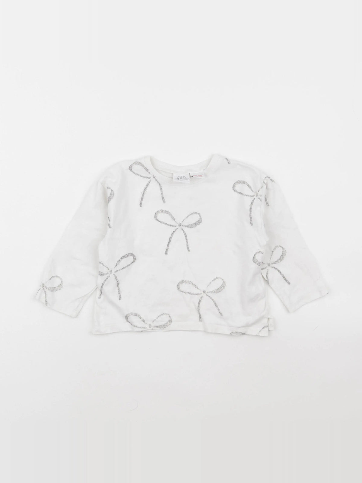Zara - tee-shirt blanc - 18/24 mois