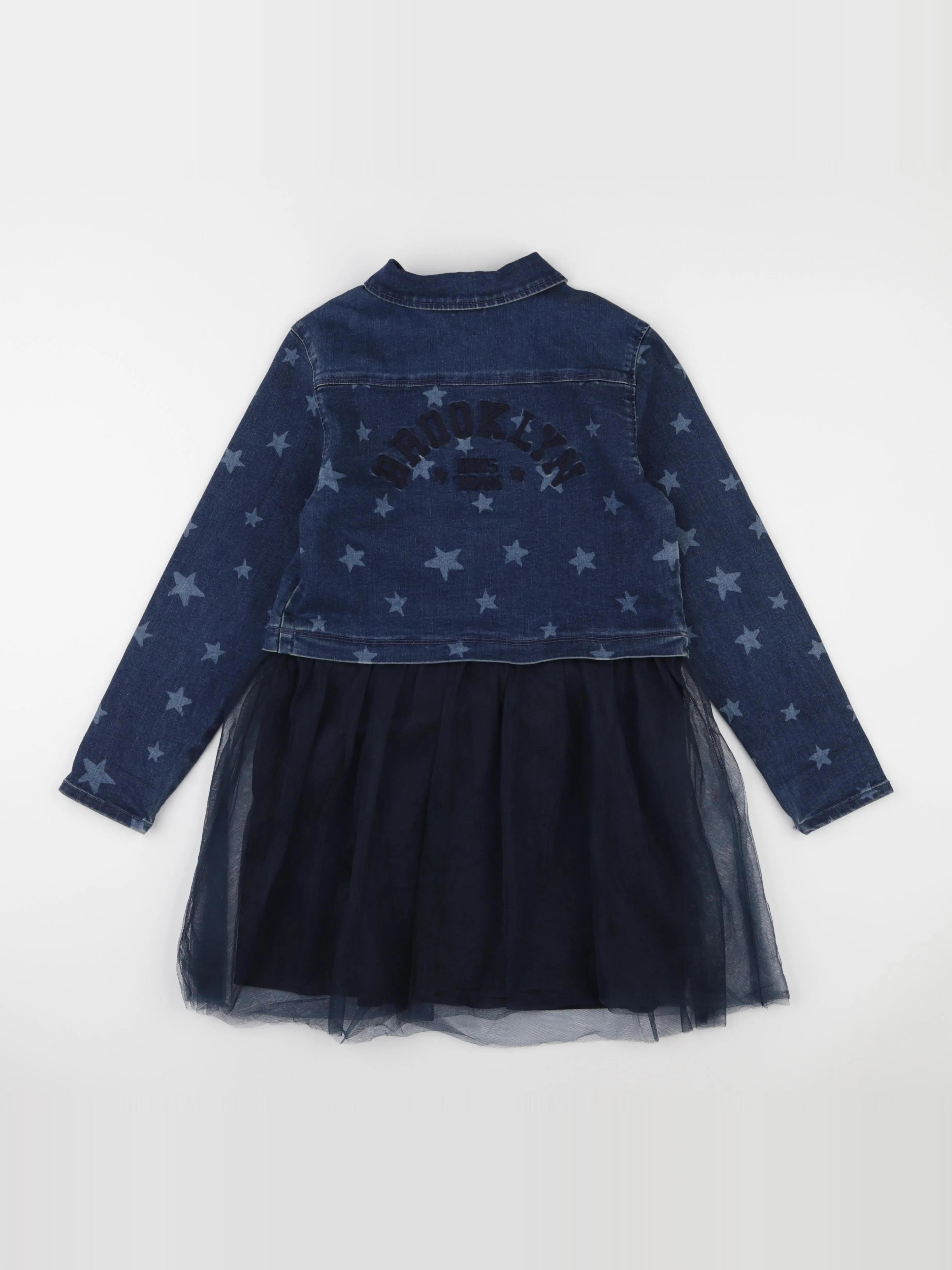 IKKS - robe bleu - 10 ans
