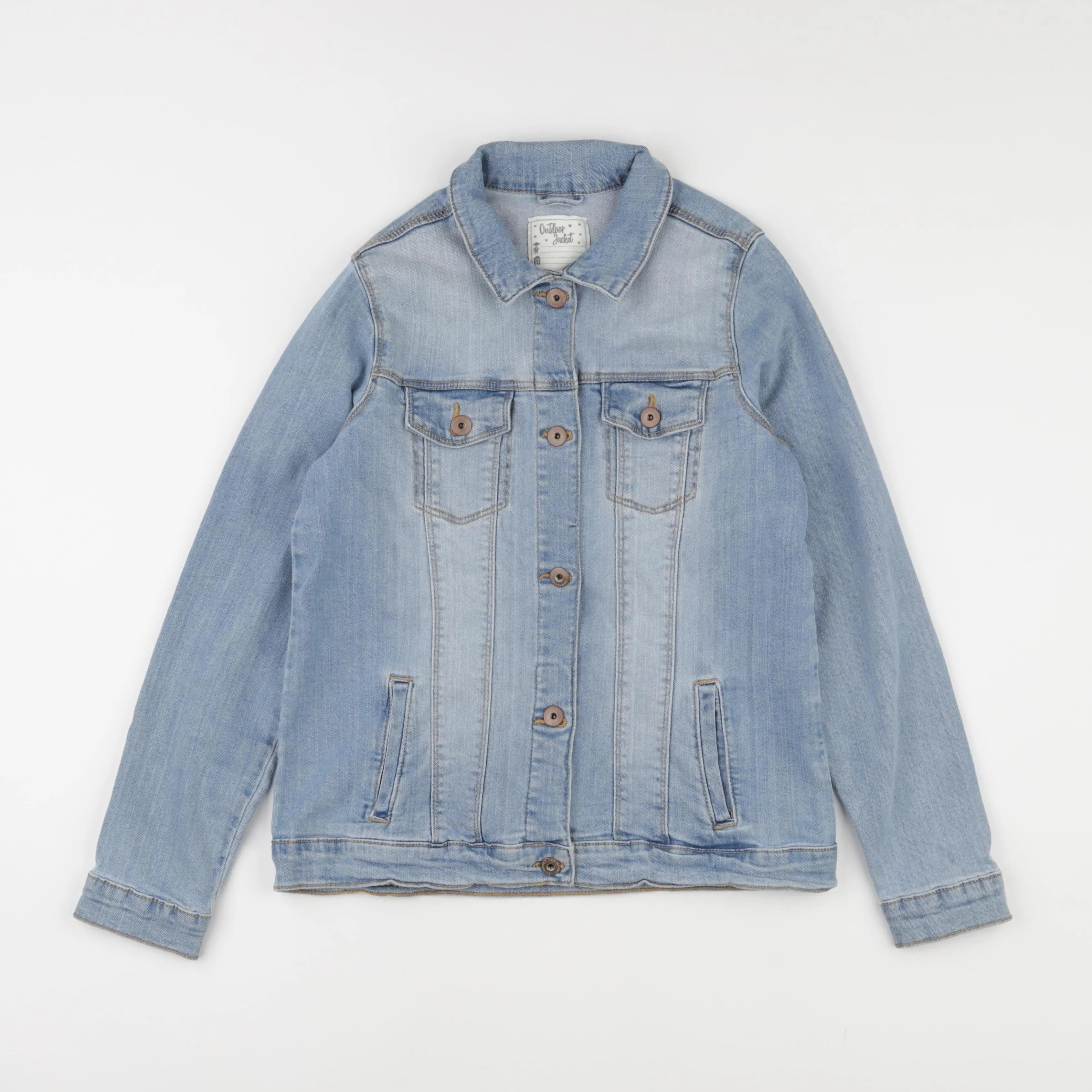 Vertbaudet - veste bleu - 12 ans