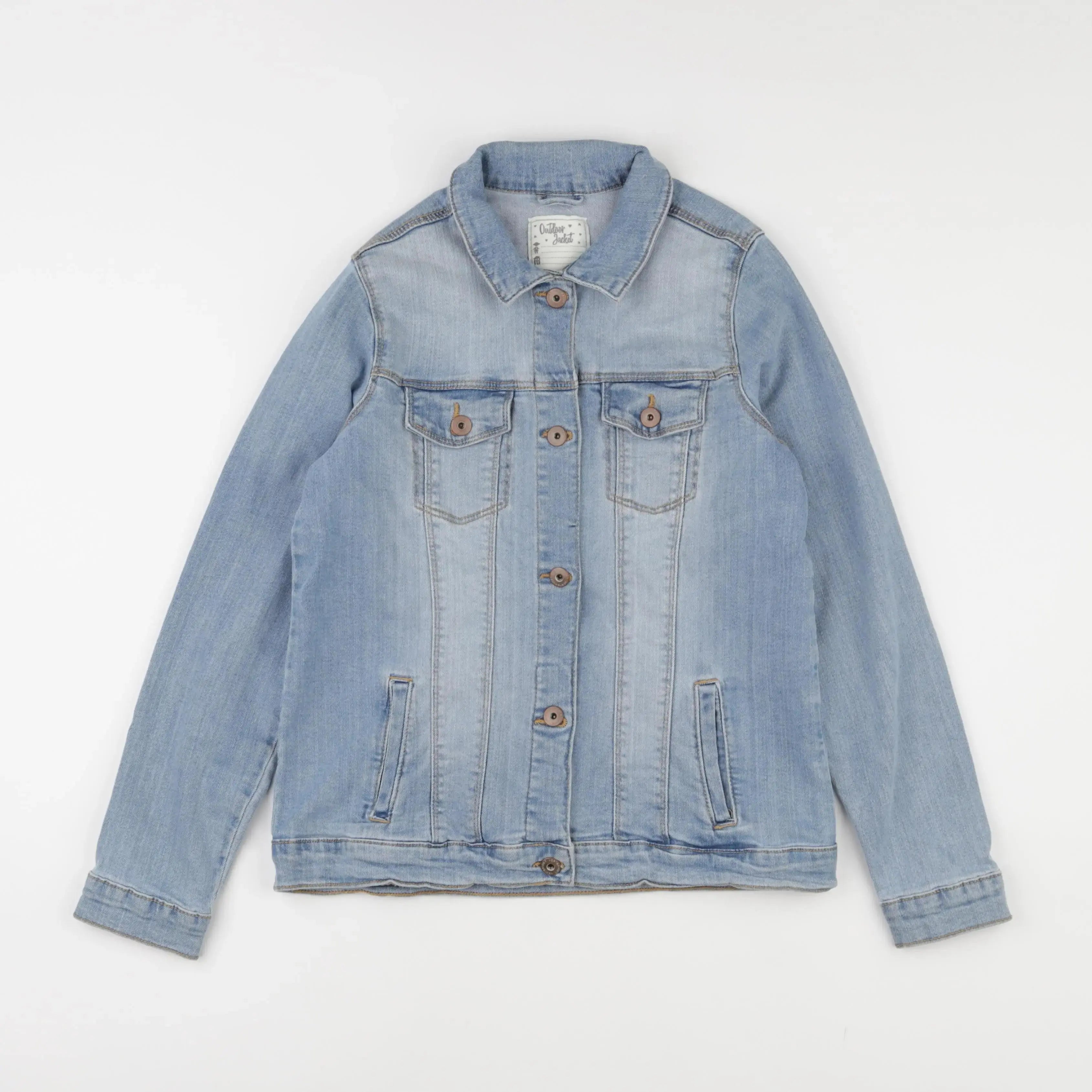 Vertbaudet - veste bleu - 12 ans
