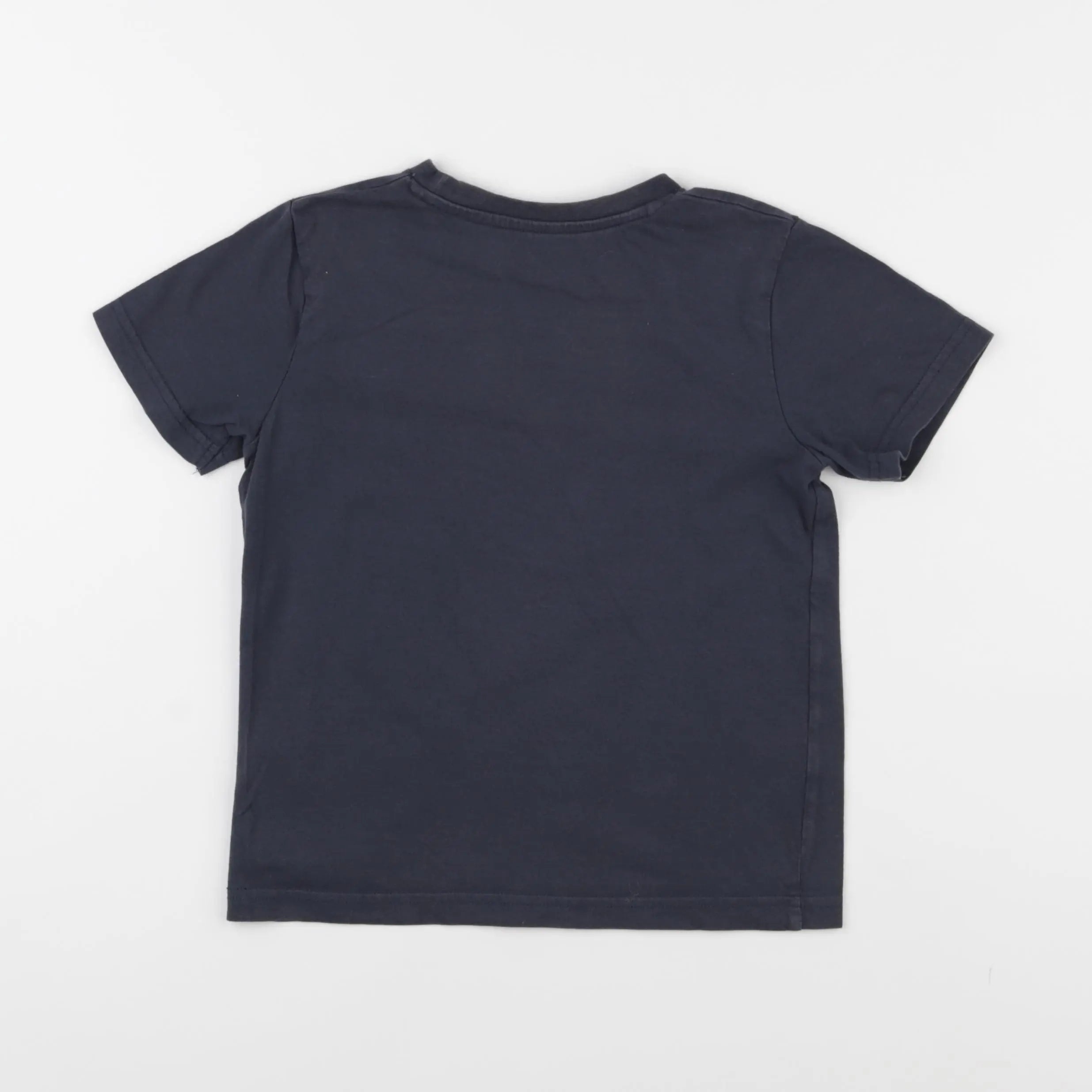 Vertbaudet - tee-shirt bleu - 6 ans
