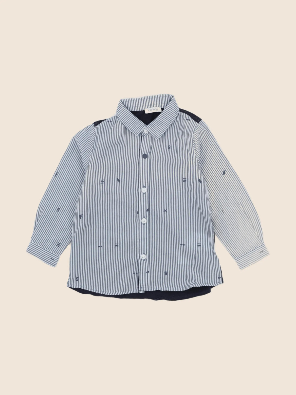 IKKS - chemise bleu - 18 mois