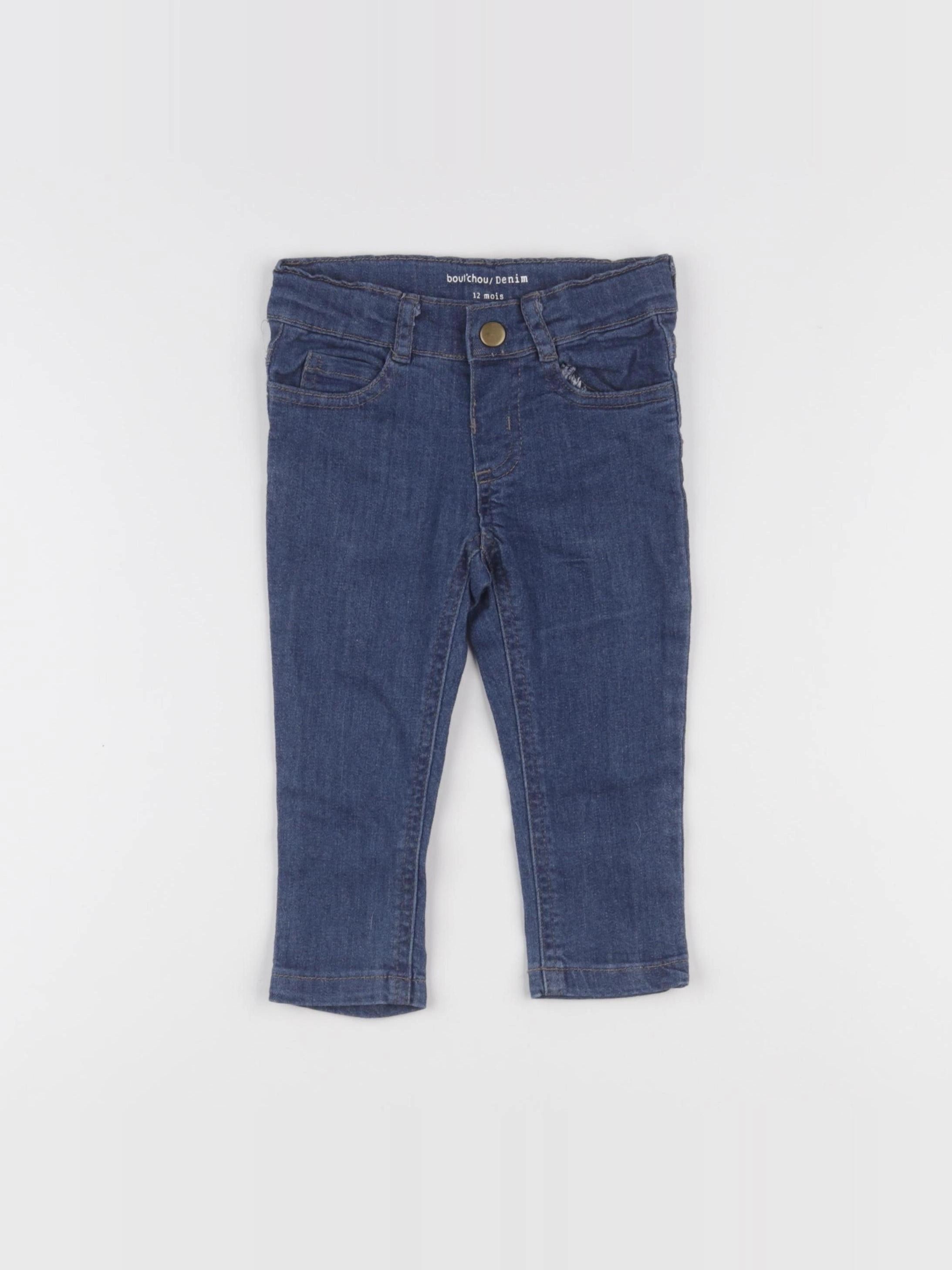 Boutchou - jean bleu - 12 mois