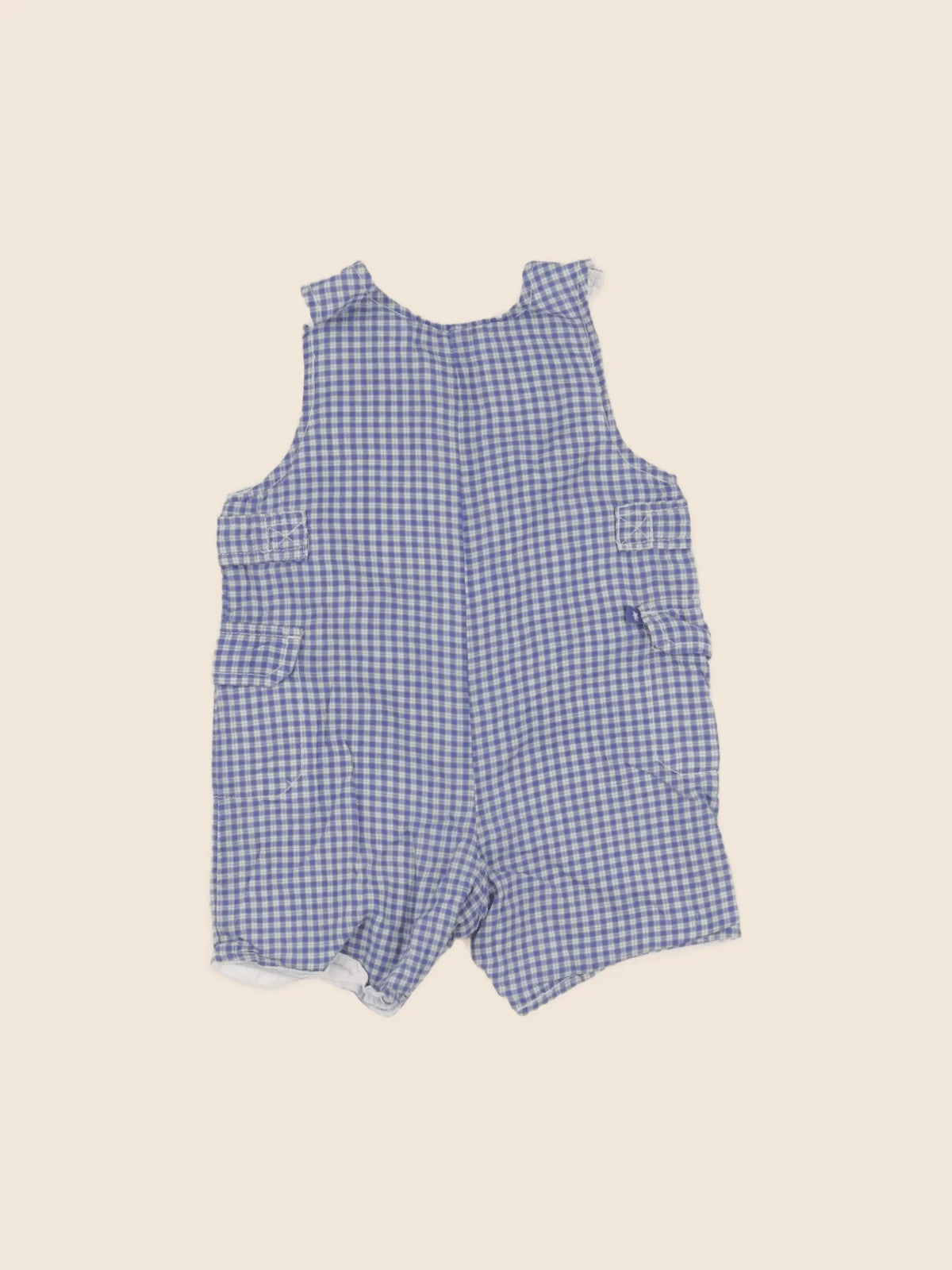 Natalys - salopette bleu - 6 mois