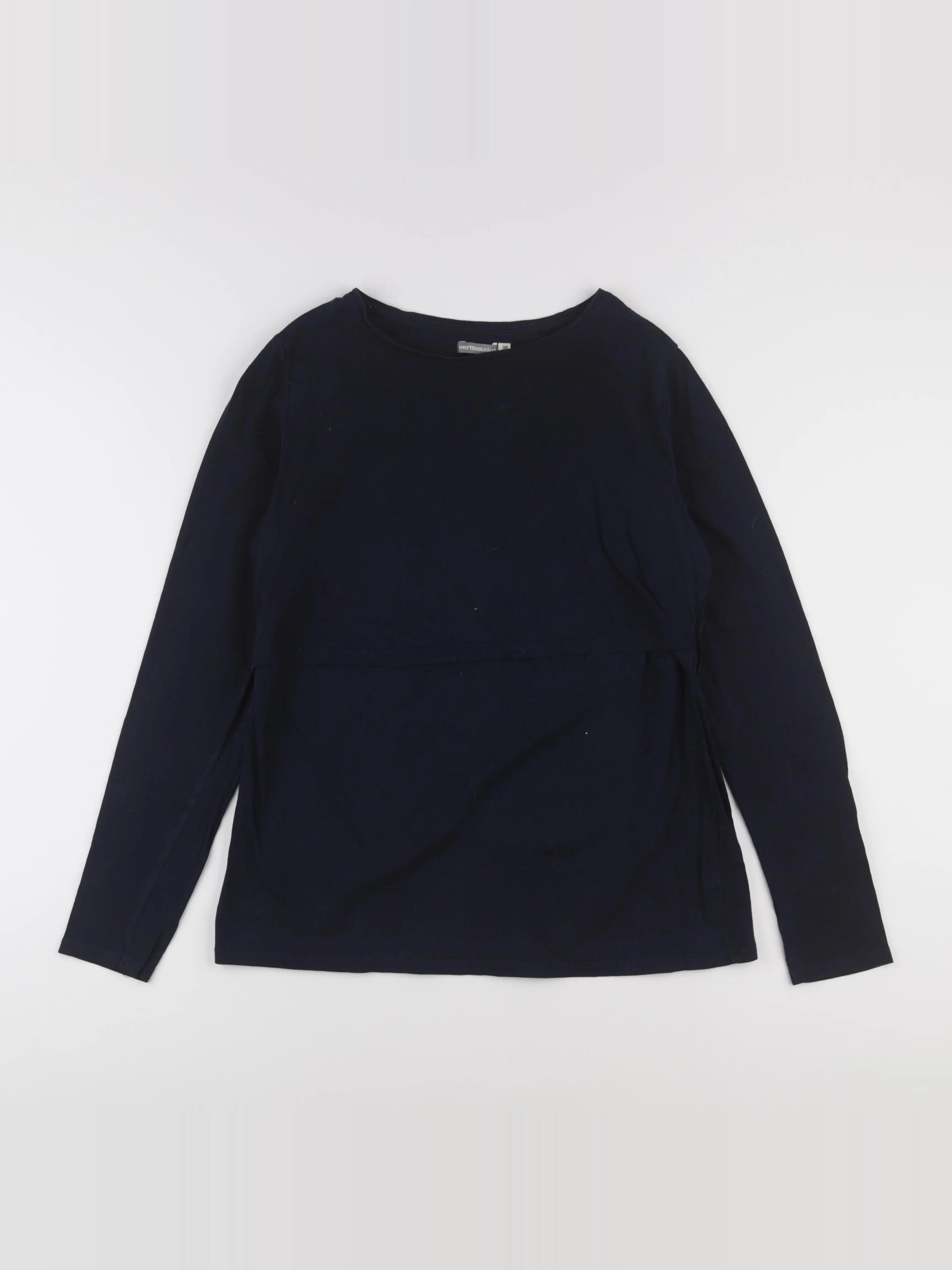 Vertbaudet - tee-shirt grossesse bleu - 38 à 40