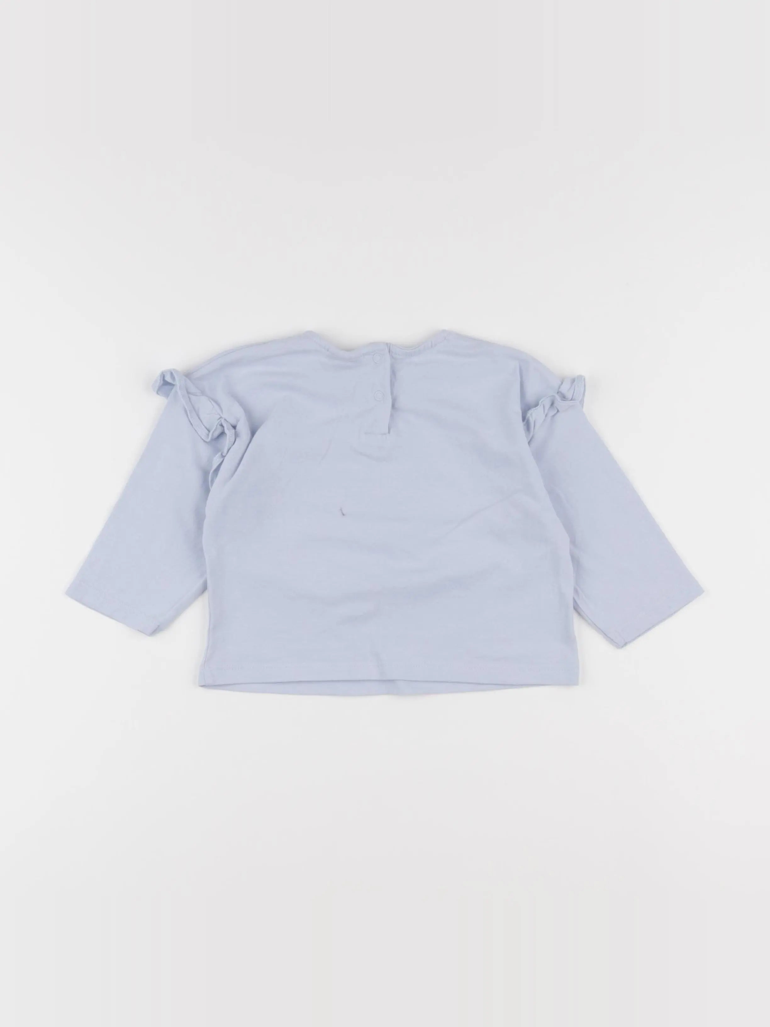 Tape à l'oeil - tee-shirt bleu - 12 mois