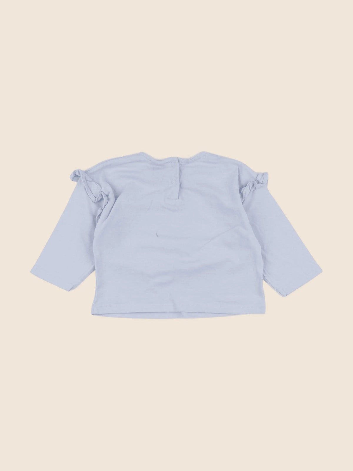 Tape à l'oeil - tee-shirt bleu - 12 mois