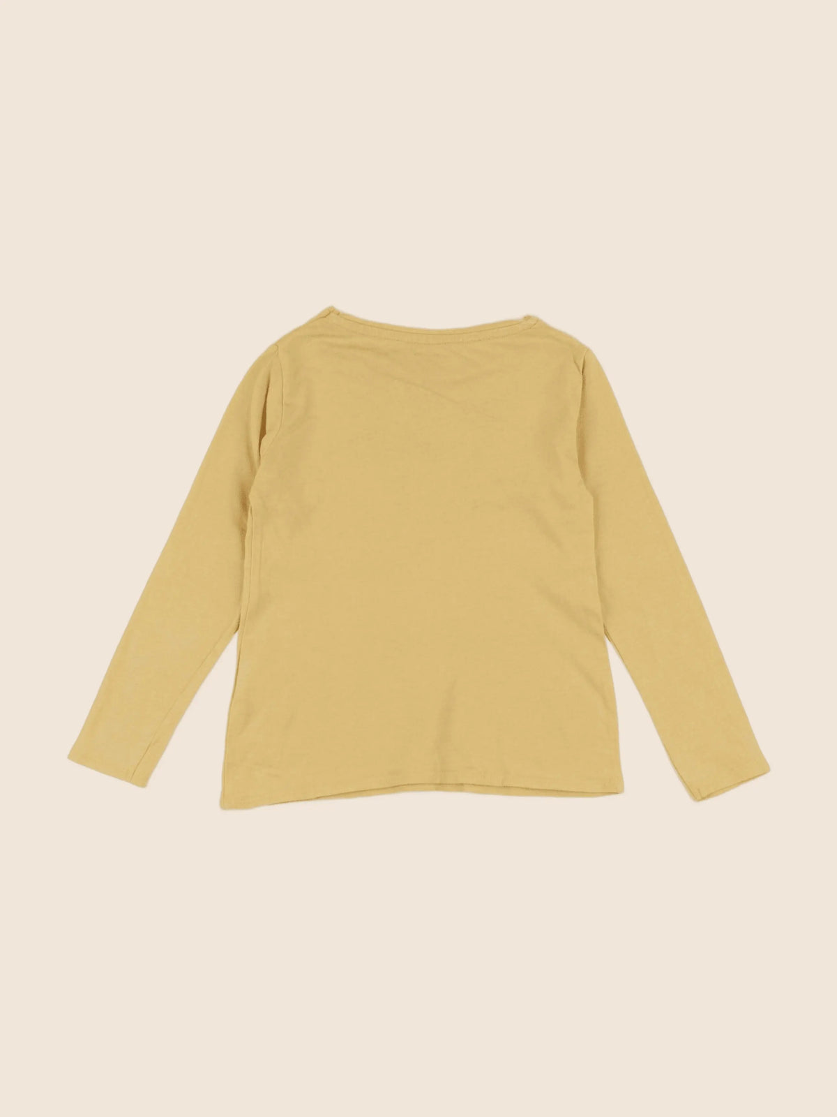 Vertbaudet - tee-shirt jaune - 4 ans