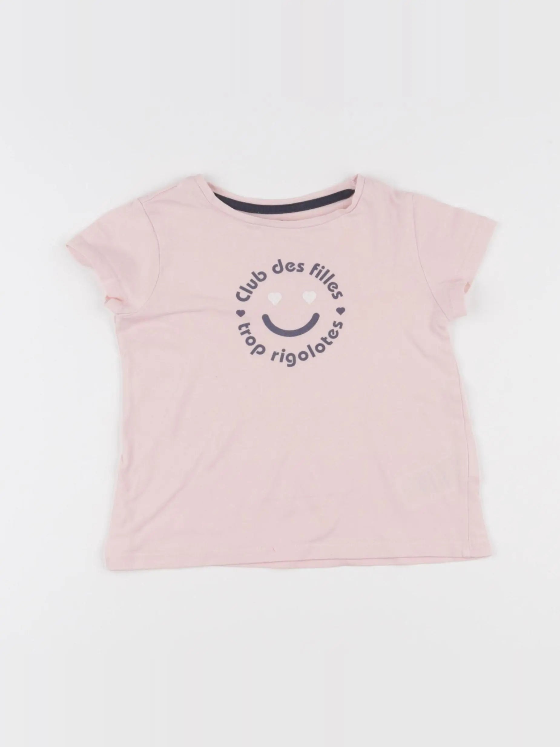 Vertbaudet - tee-shirt rose - 3 ans