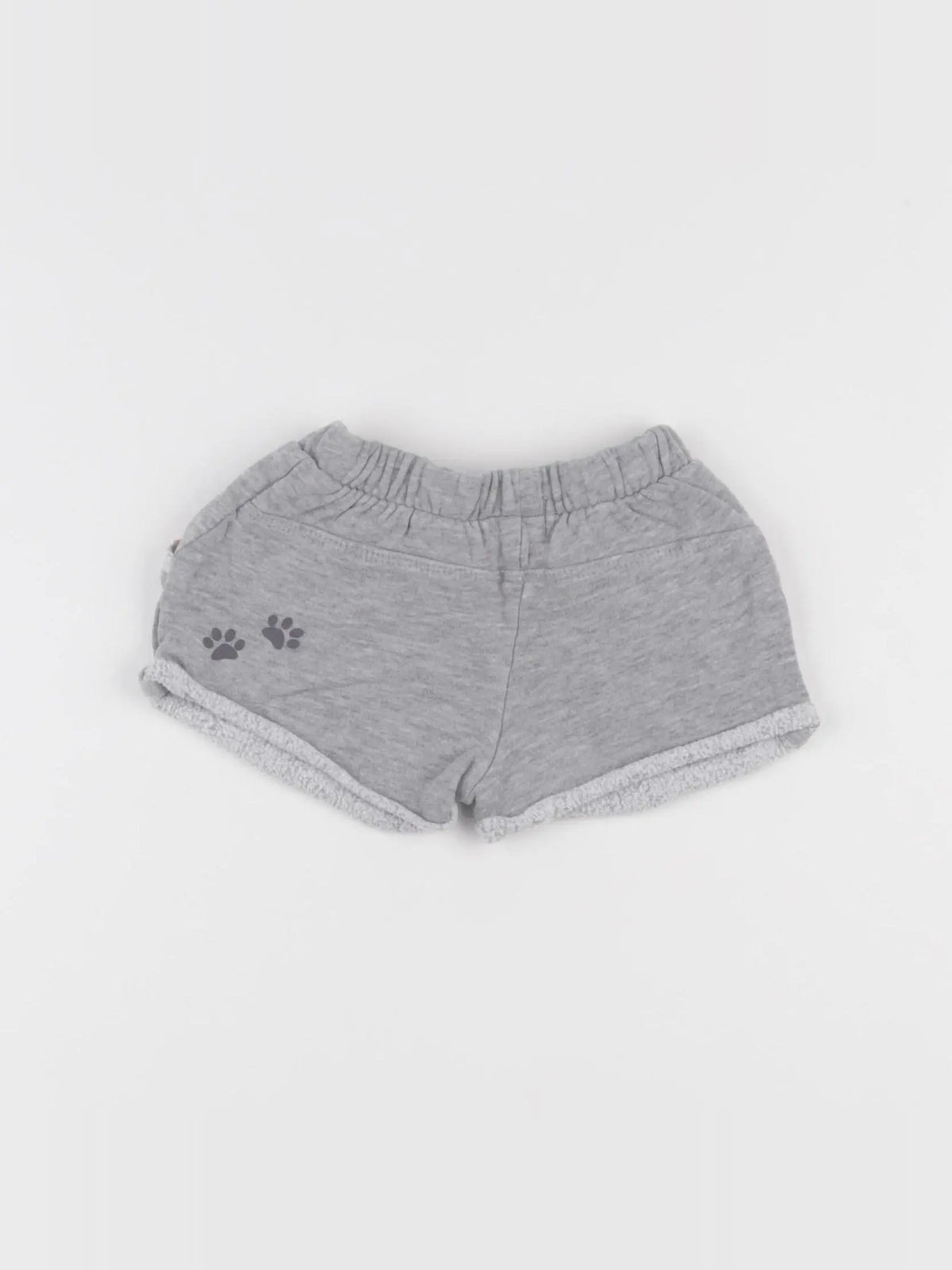 Vertbaudet - short gris - 9 mois
