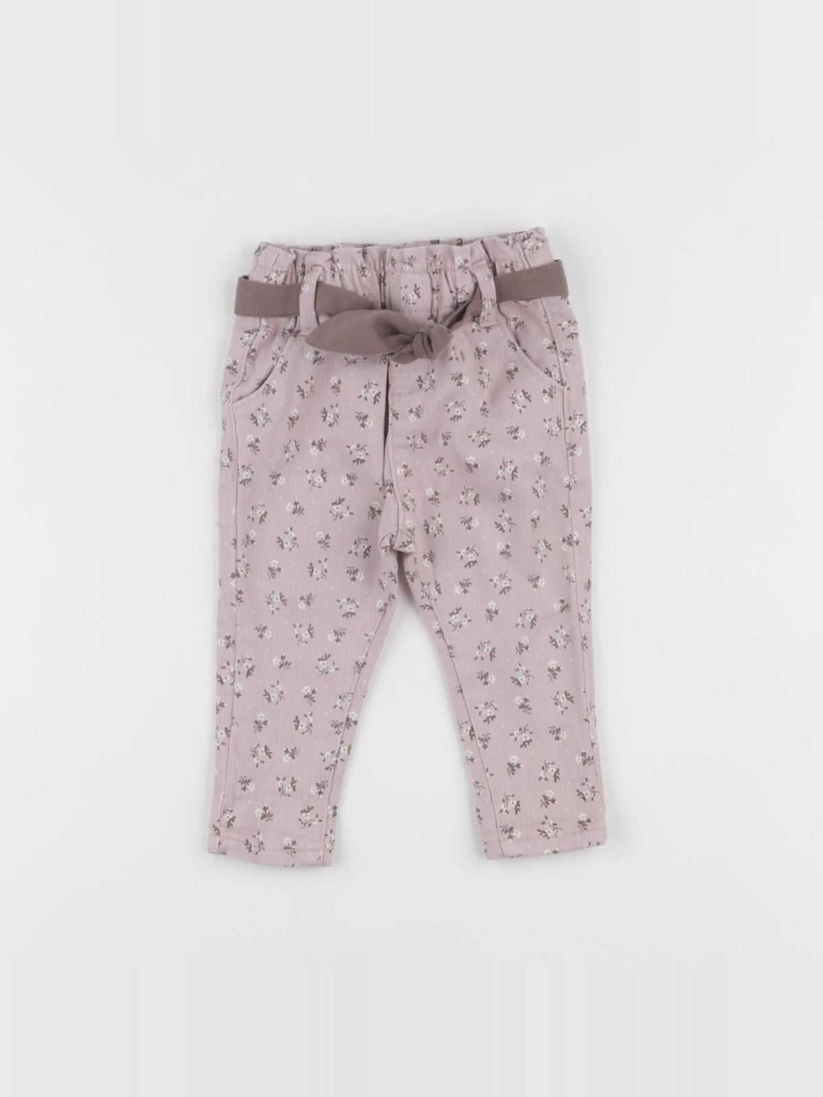 Vertbaudet - pantalon rose - 6 mois