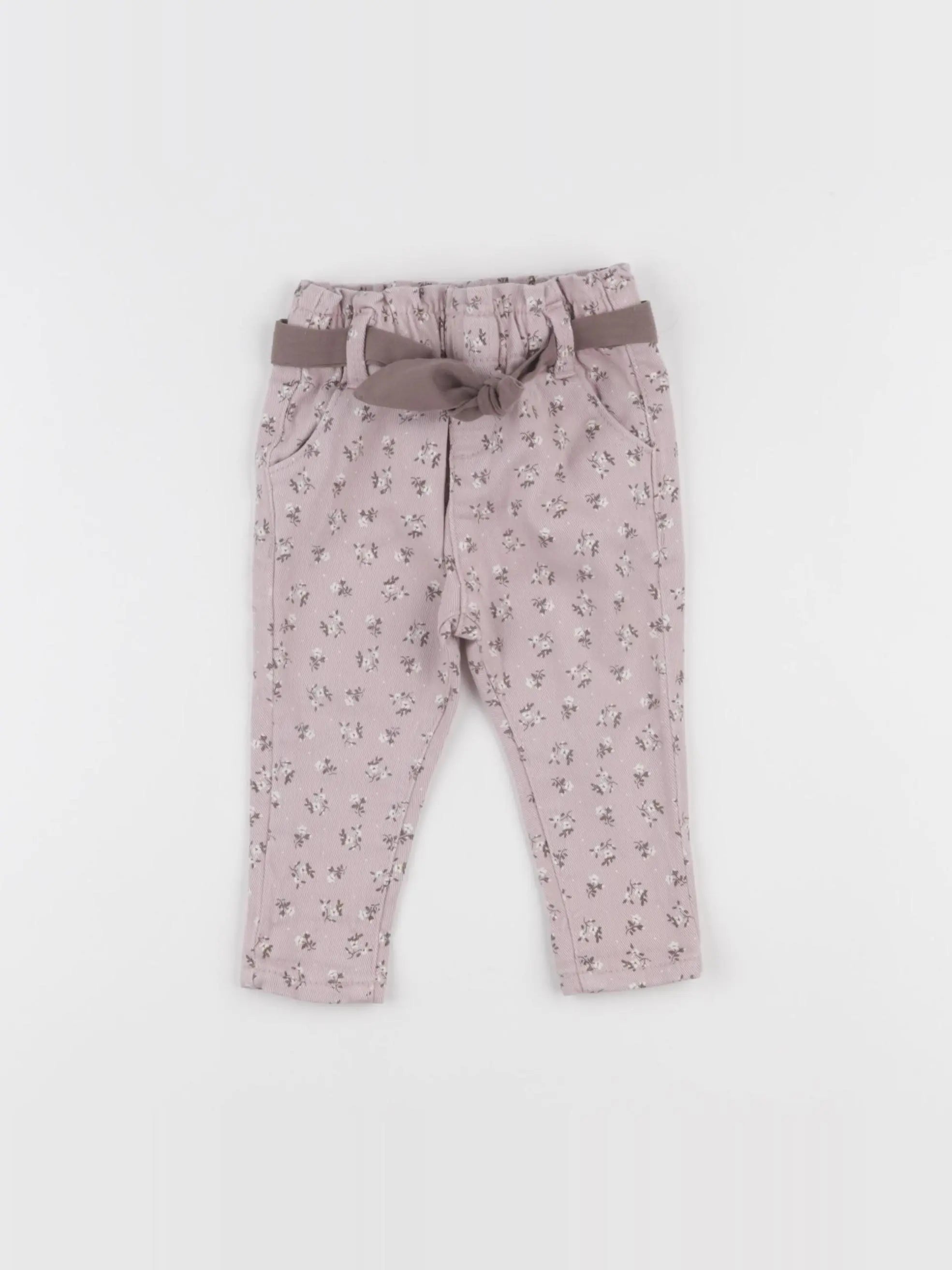 Vertbaudet - pantalon rose - 6 mois
