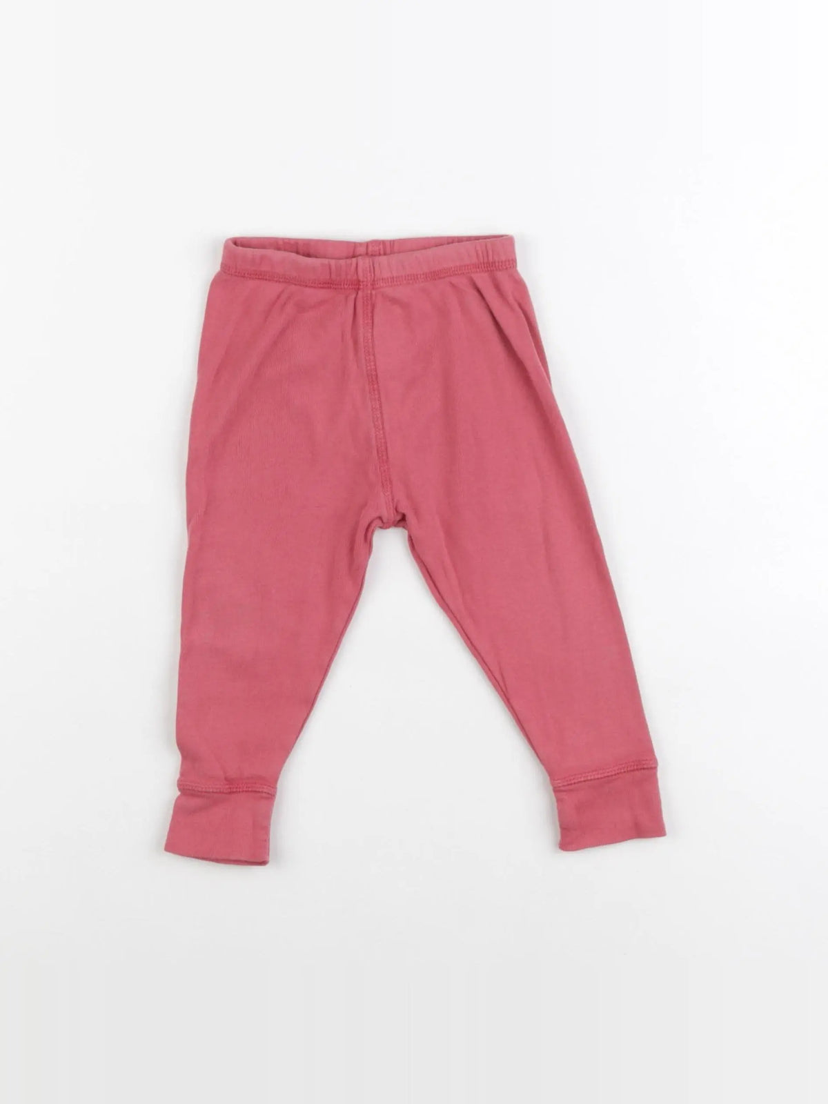 Bonton - legging rose - 12 mois