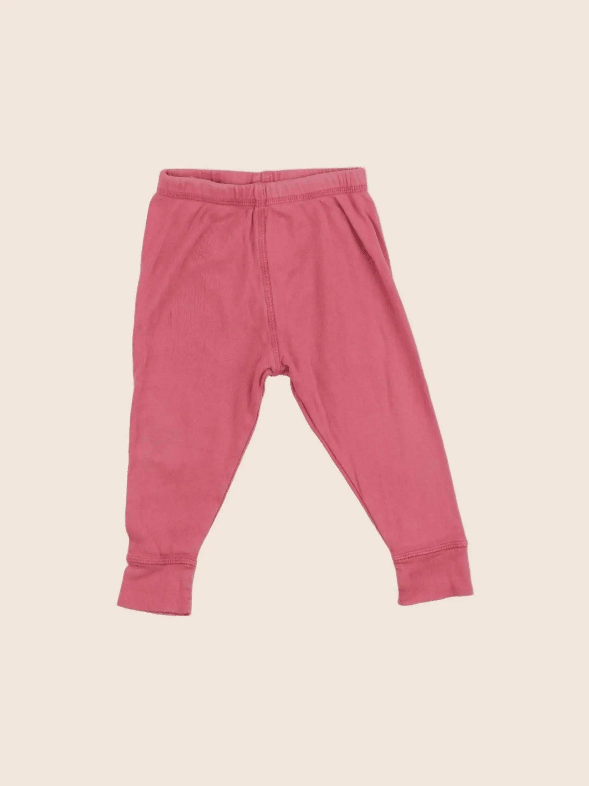 Bonton - legging rose - 12 mois