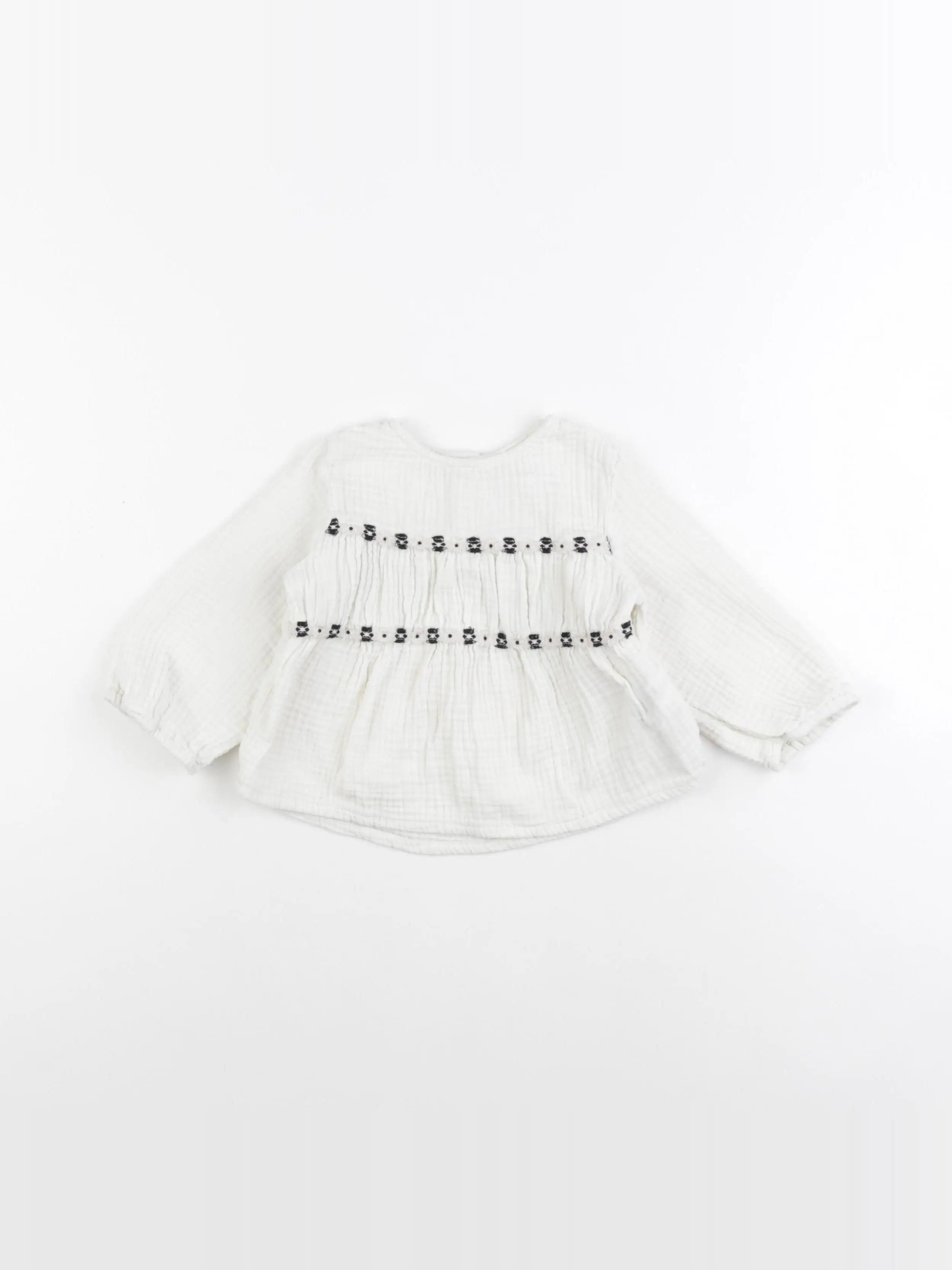Zara - blouse beige - 2 ans