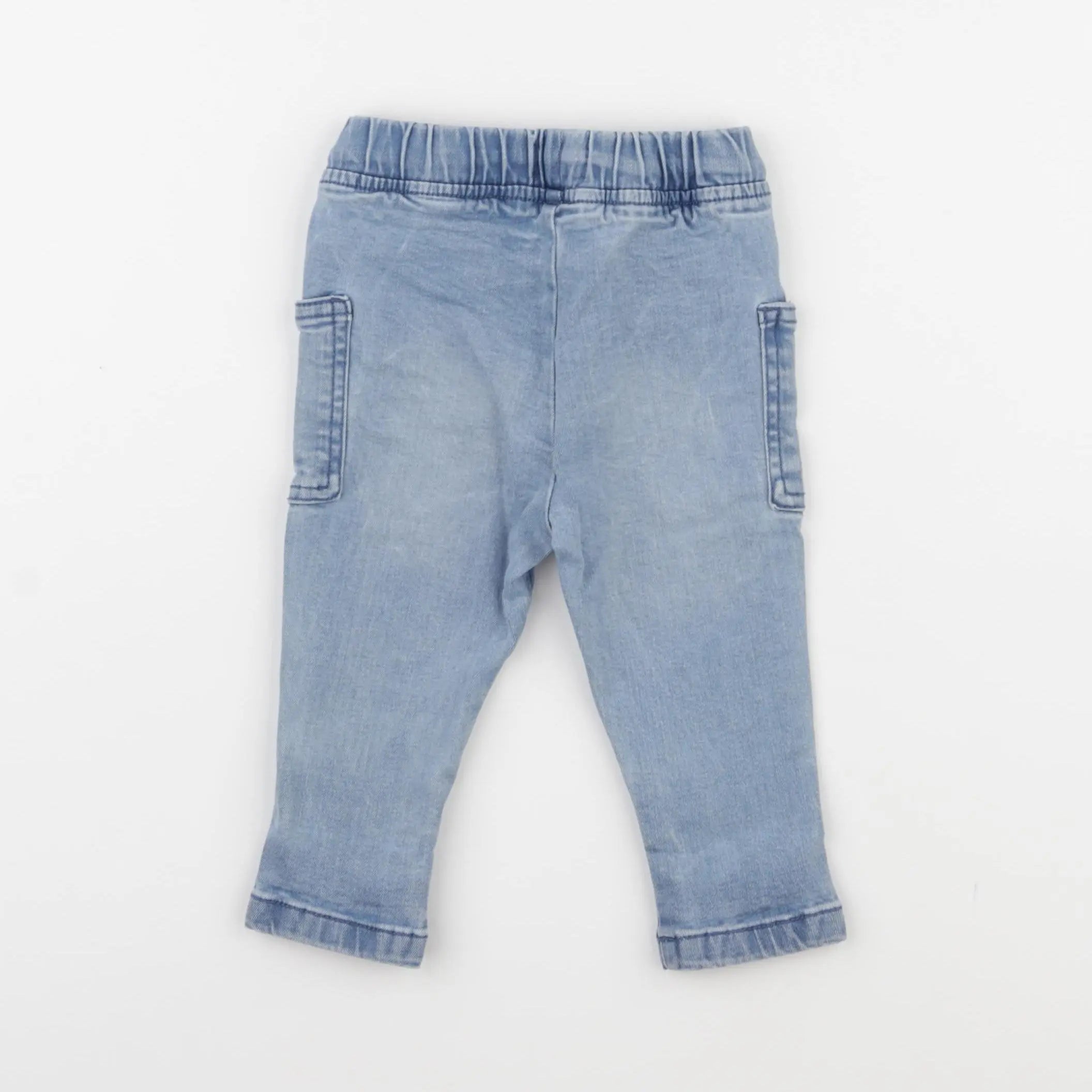 Vertbaudet - jean bleu - 9 mois