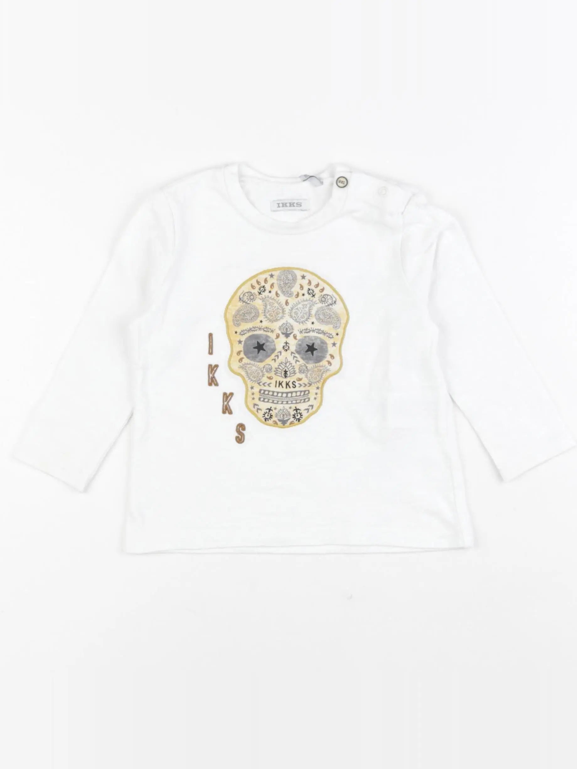 IKKS - tee-shirt blanc - 18 mois