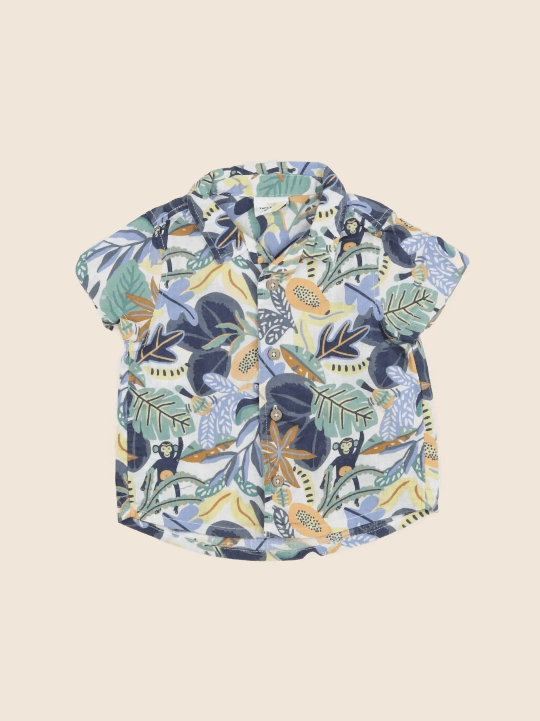 Tape à l'oeil - chemise multicolore - 6 mois
