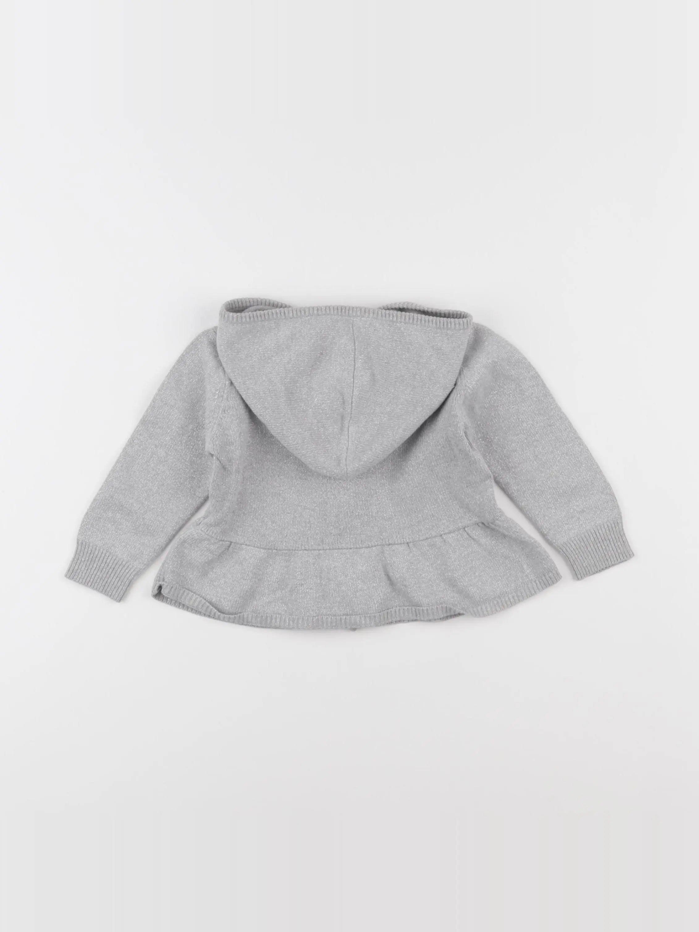 IKKS - gilet gris - 12 mois