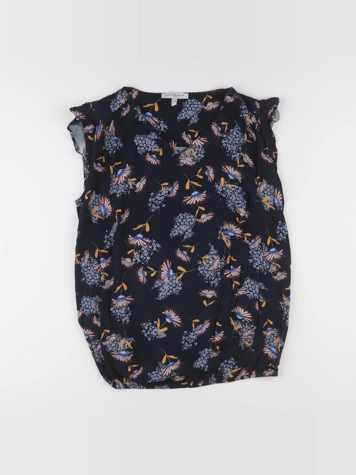 Envie de fraise - blouse grossesse bleu - 38