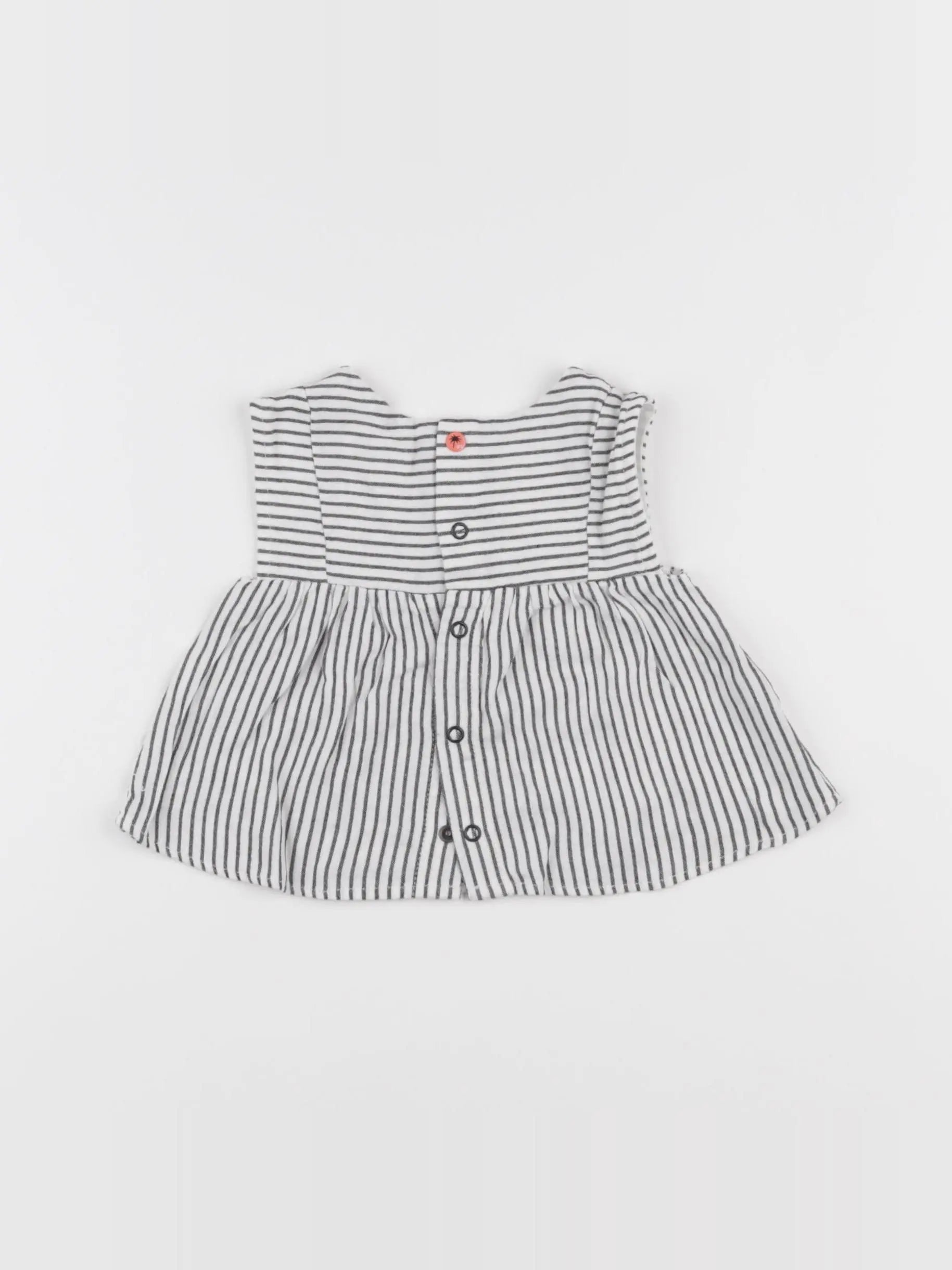 IKKS - robe bleu, blanc - 6 mois