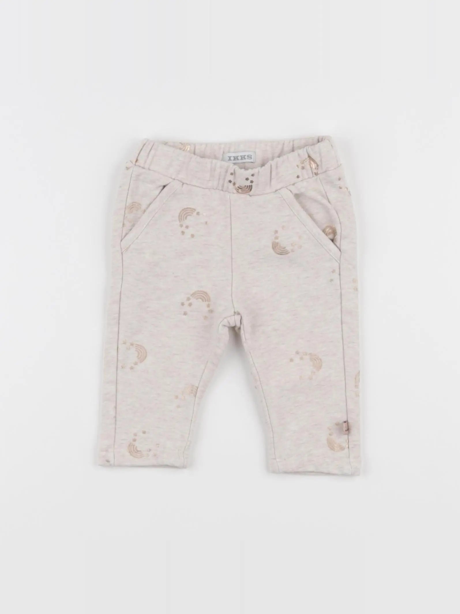 IKKS - legging beige - 3 mois