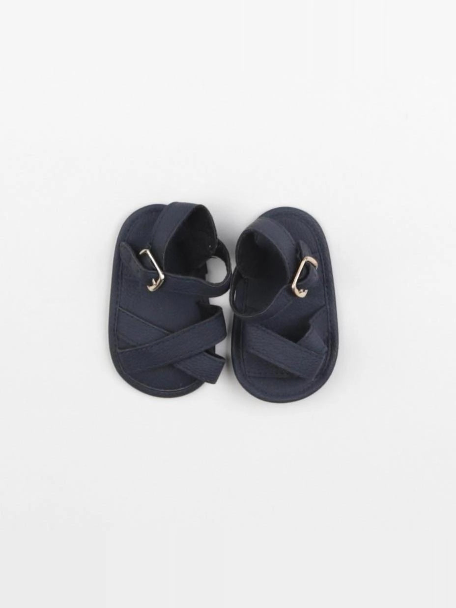 My Baby Factory - chaussons bleu - pointure 16