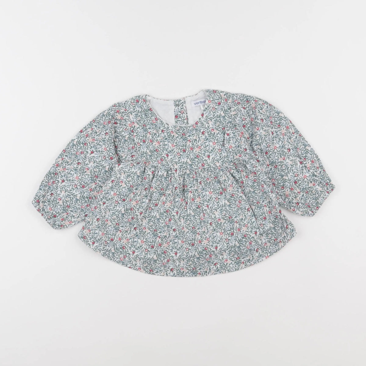 Vertbaudet - blouse multicolore - 12 mois