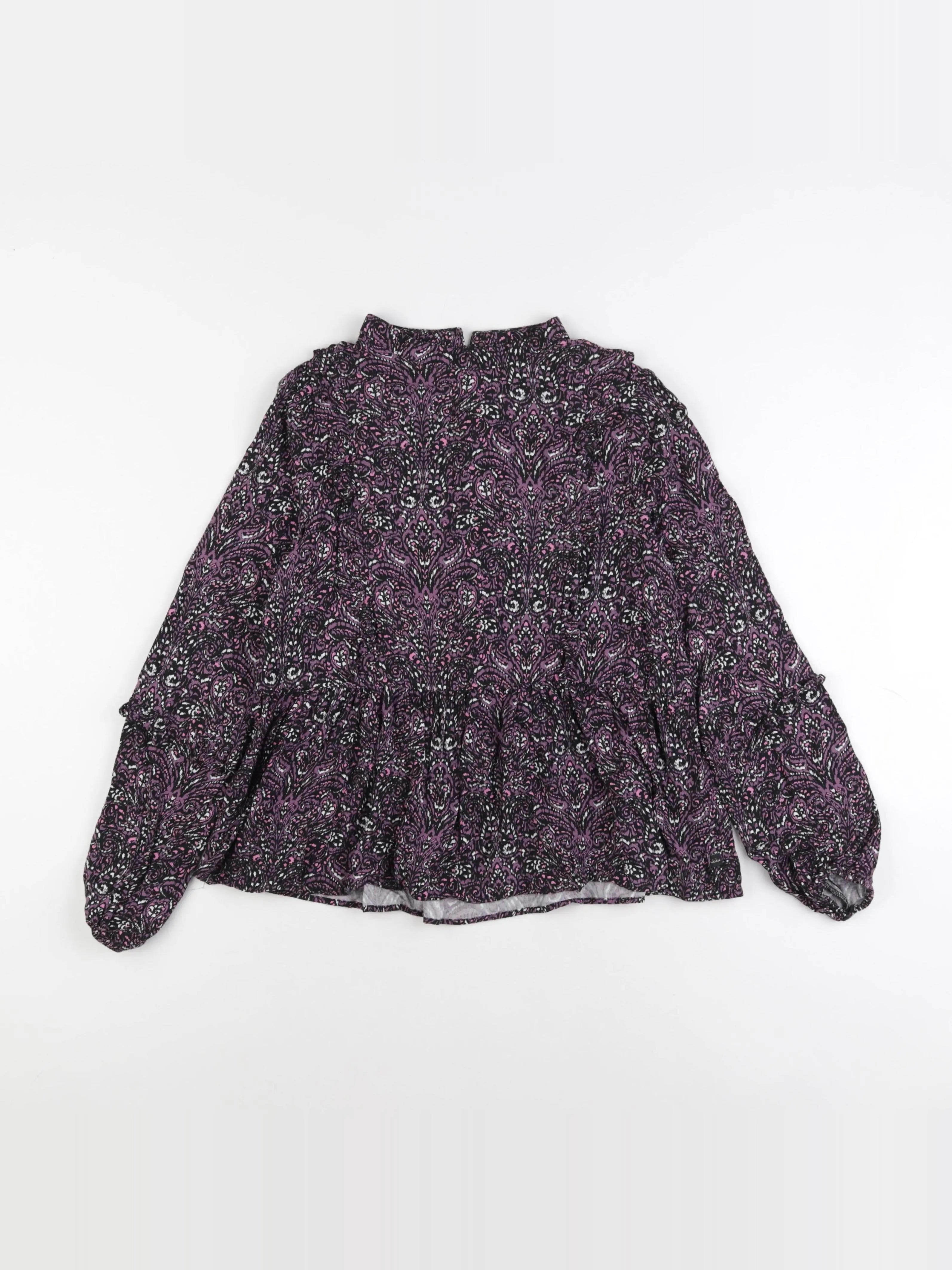 IKKS - blouse violet - 14 ans