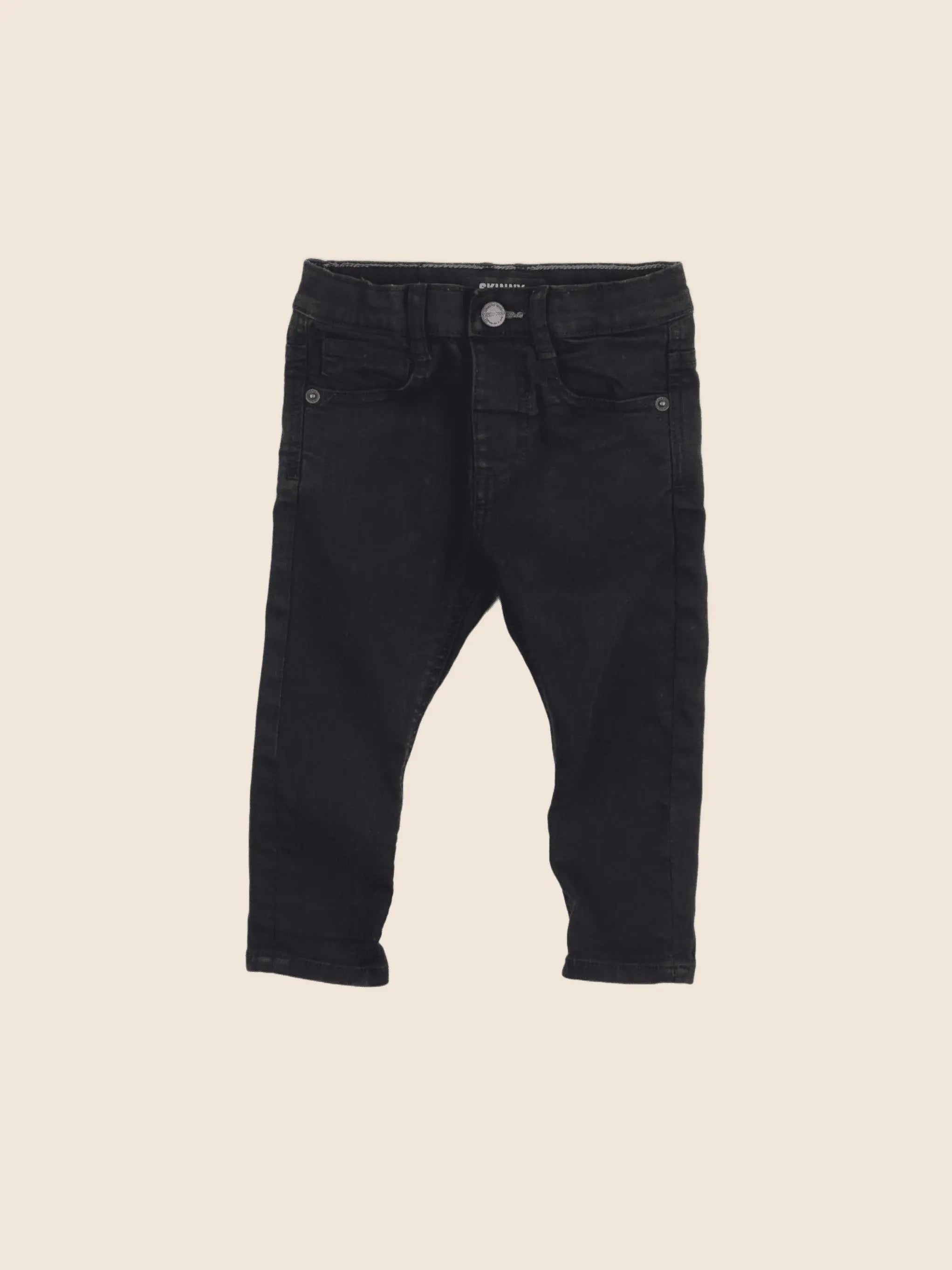 Zara - pantalon noir - 9/12 mois