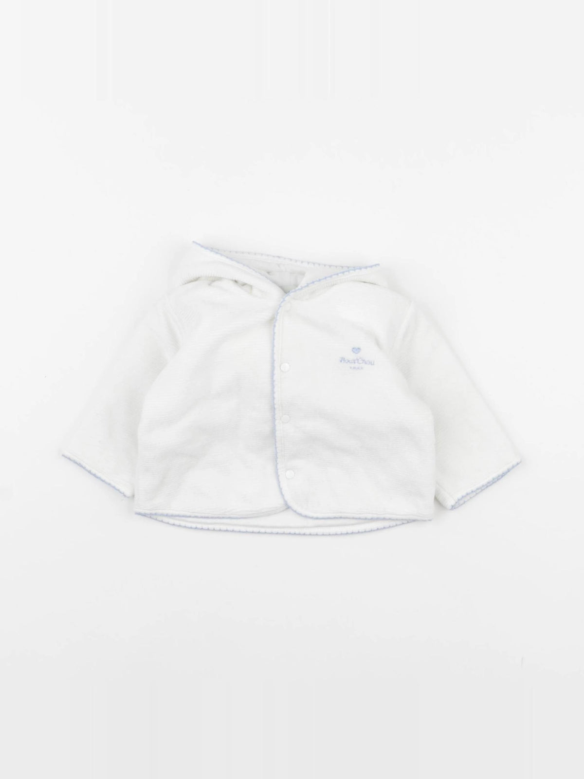 Boutchou - sweat blanc - 1 mois