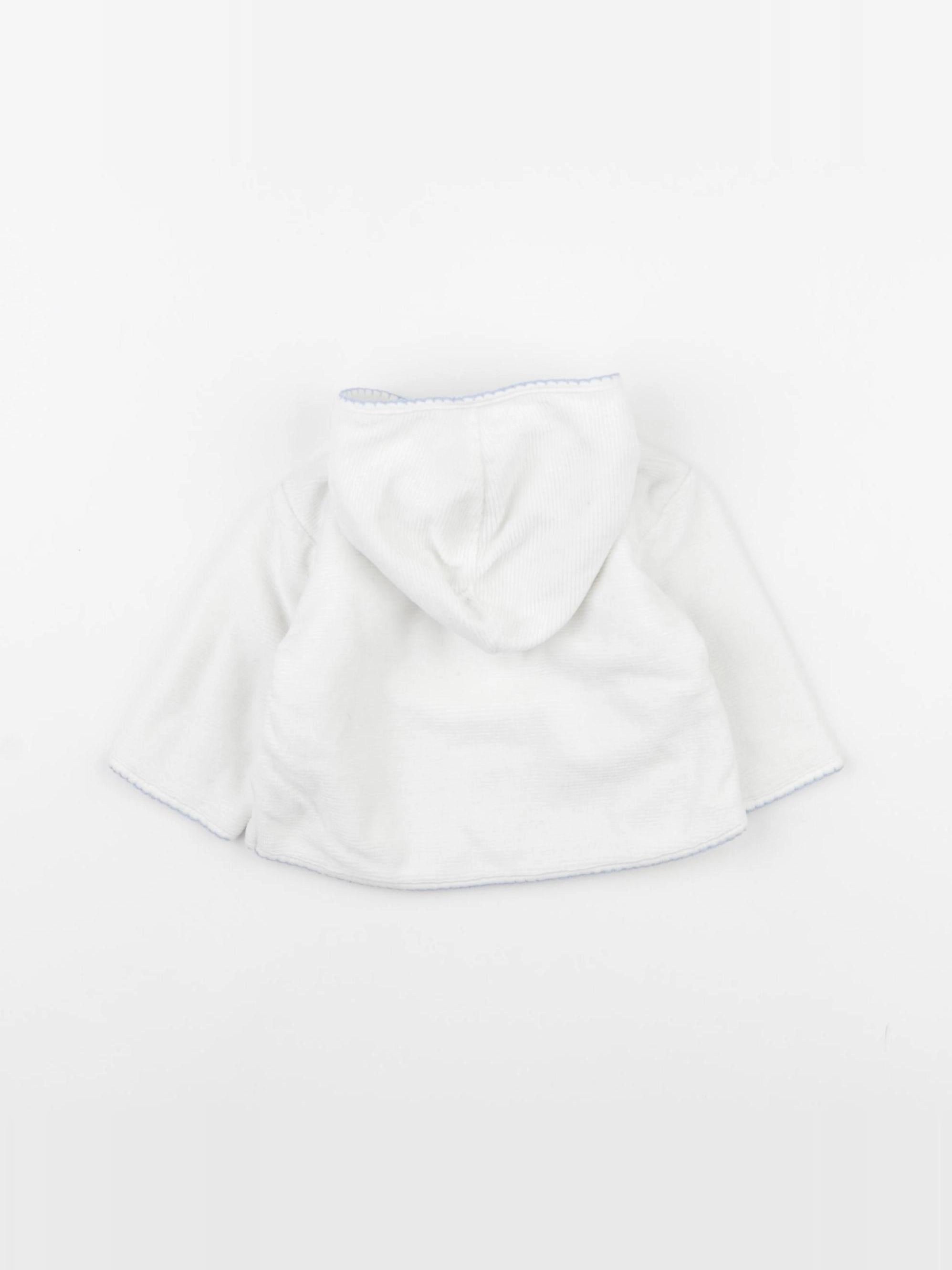 Boutchou - sweat blanc - 1 mois