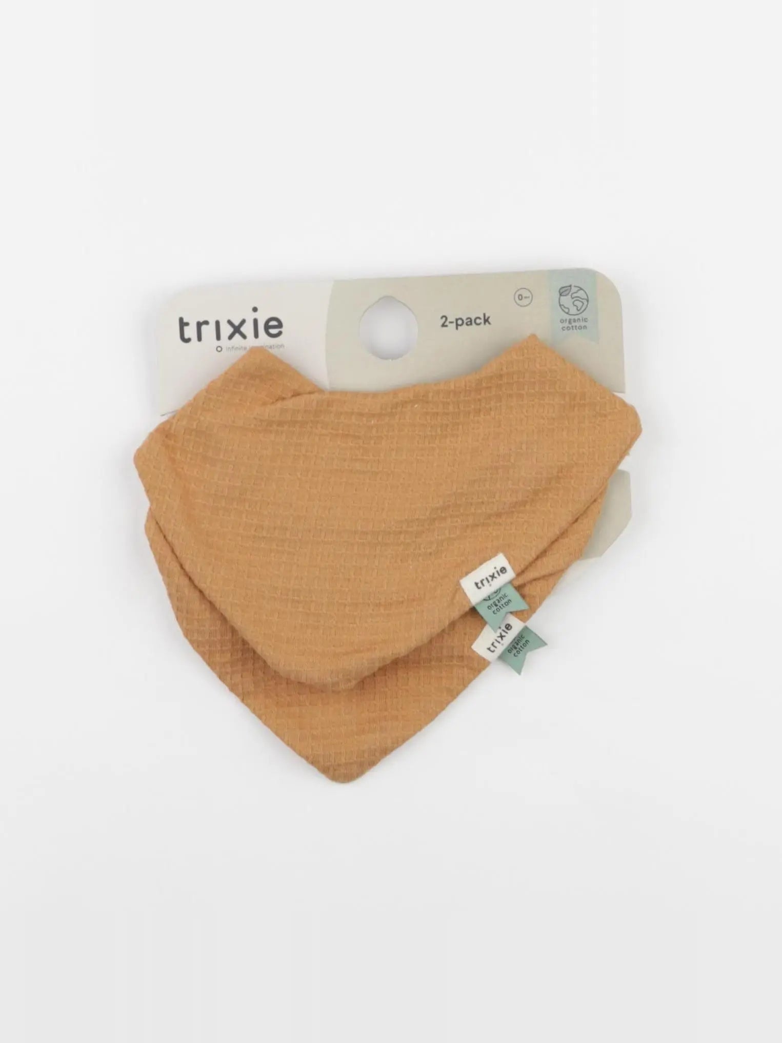 Trixie - lot de 2 bavoirs marron 