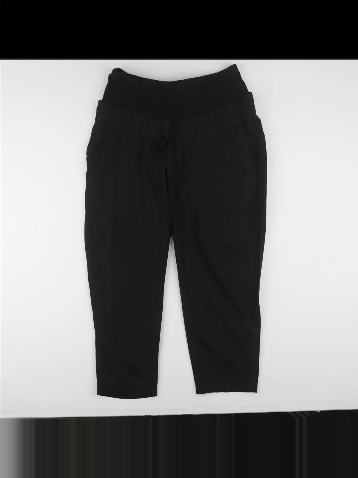 H&M - pantalon grossesse noir - l