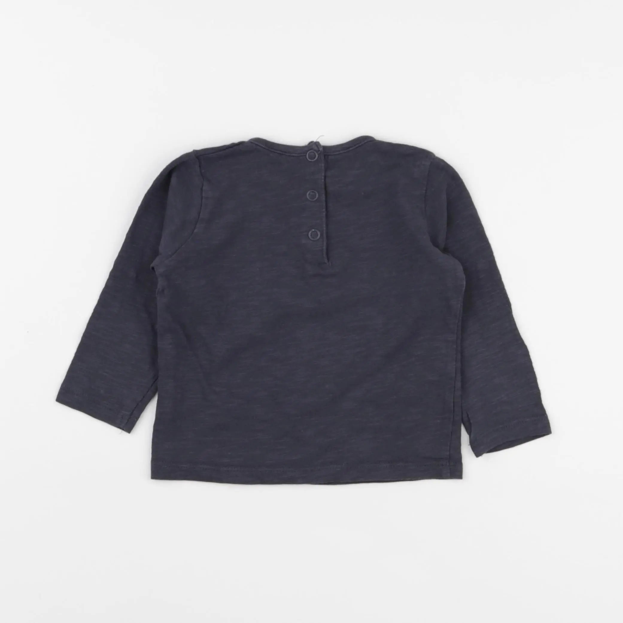 Vertbaudet - tee-shirt gris - 12 mois