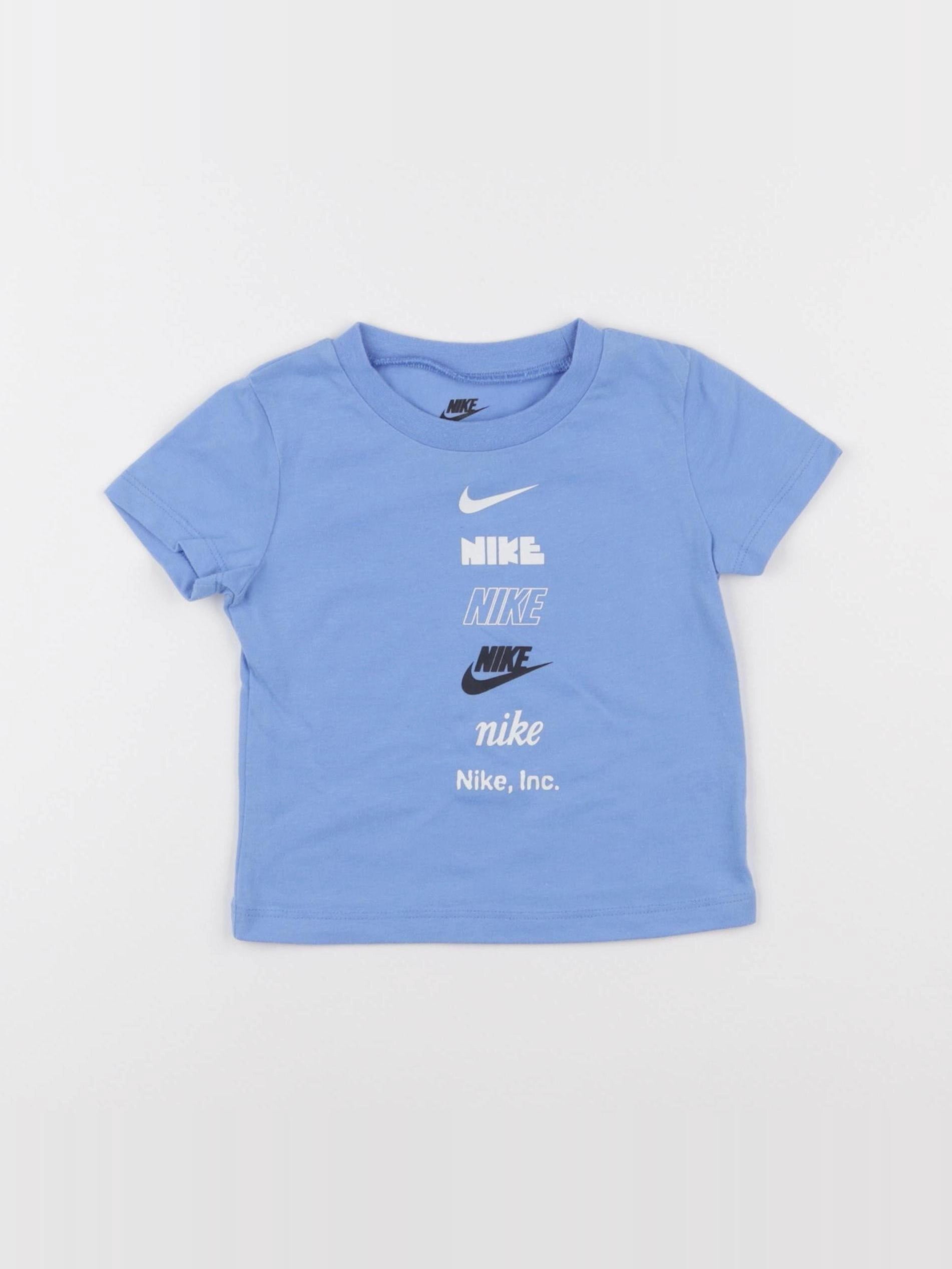 Nike - tee-shirt bleu - 9/12 mois