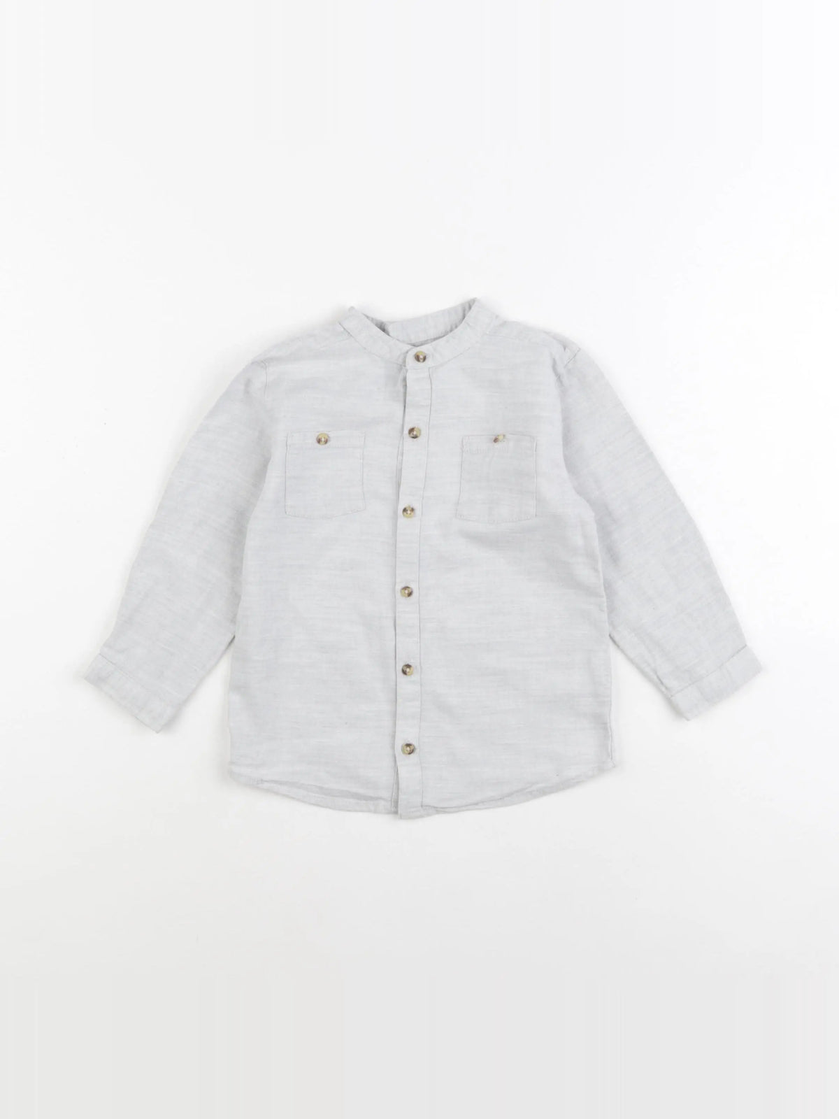 Boutchou - chemise bleu - 36 mois