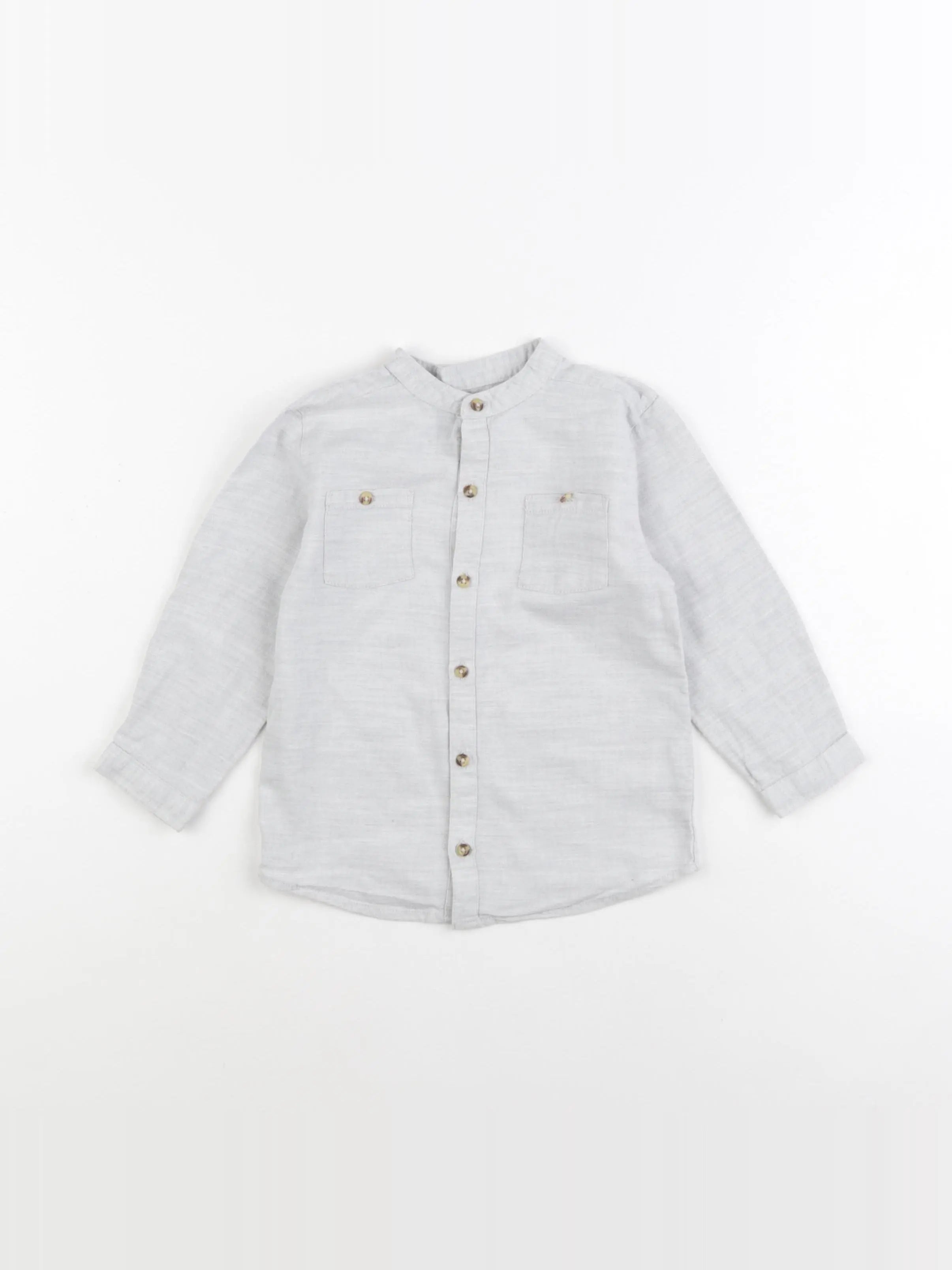 Boutchou - chemise bleu - 36 mois