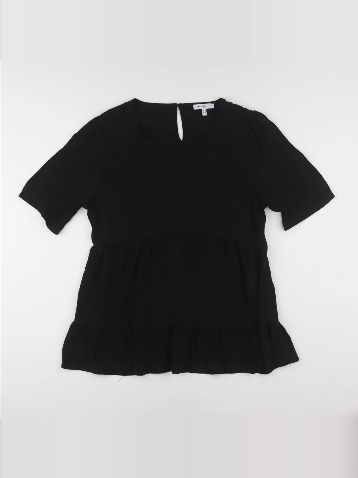 Envie de fraise - blouse grossesse noir - 44